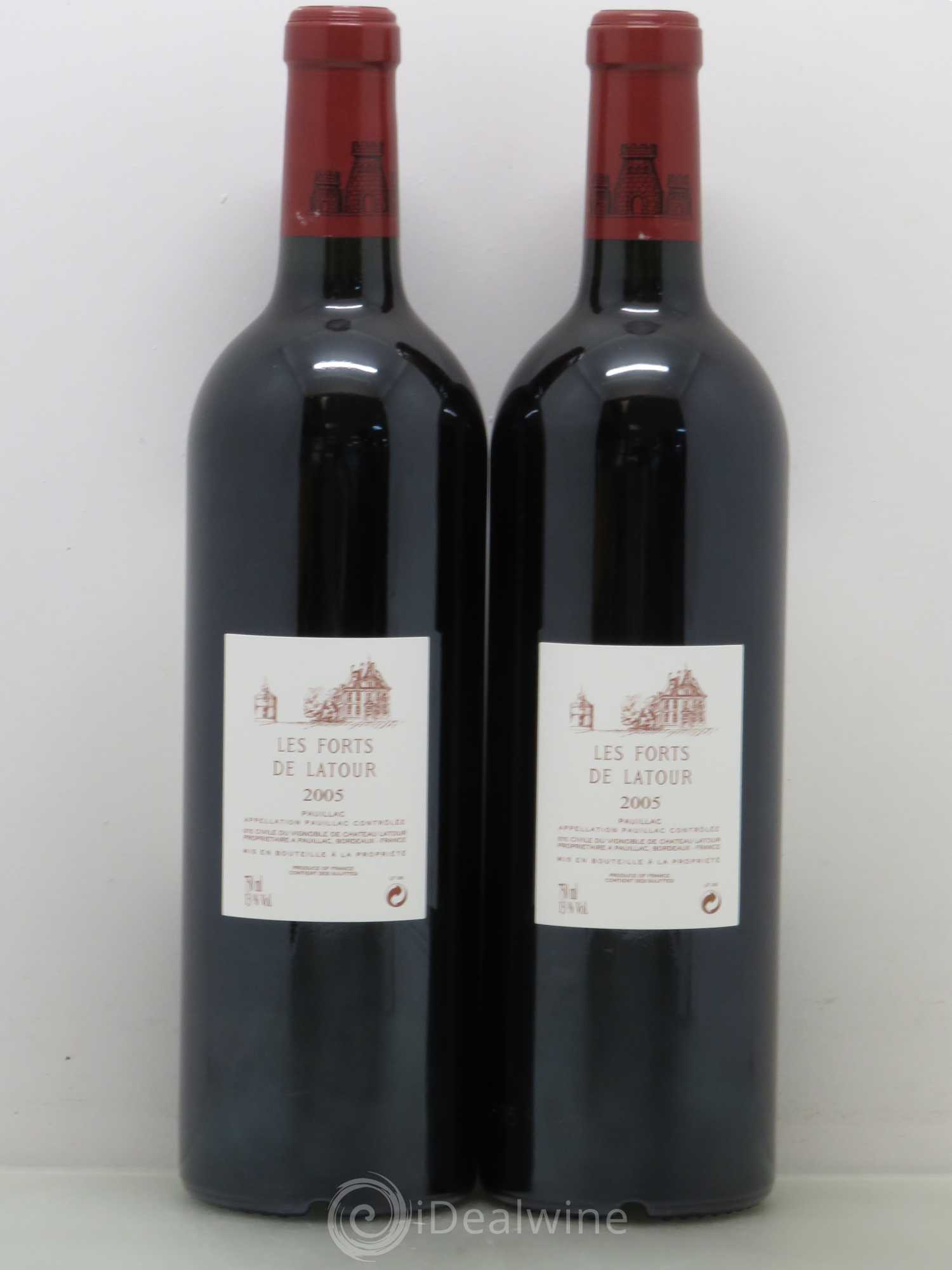 Les Forts de Latour Second Vin 2005 - Lot de 2 bouteilles - 1