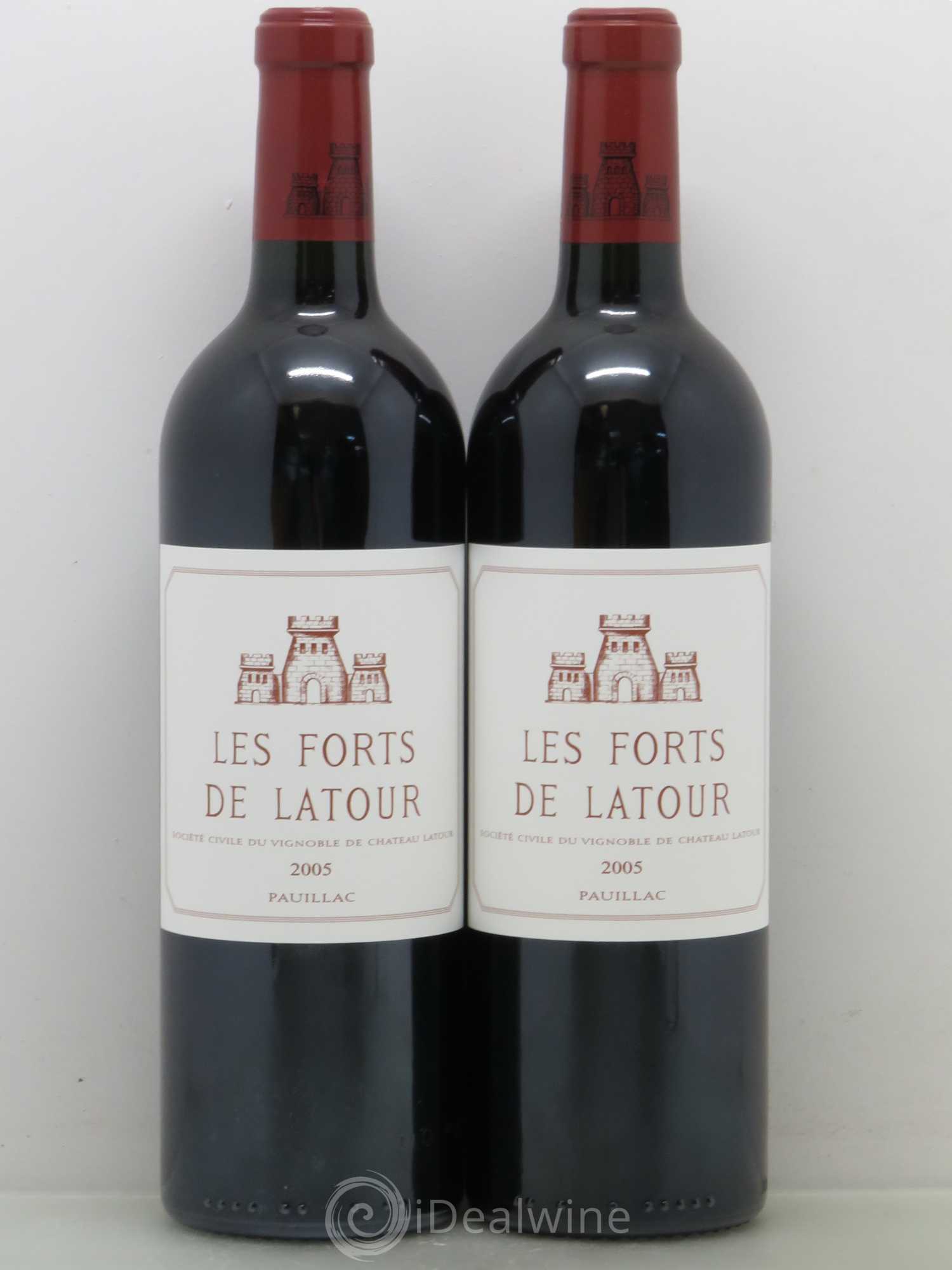 Les Forts de Latour Second Vin 2005 - Lot de 2 bouteilles - 0