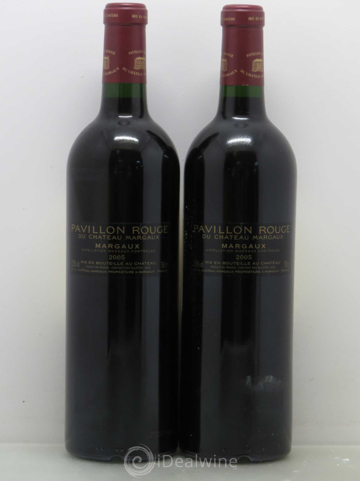 Pavillon Rouge du Château Margaux Second Vin 2005 - Lot de 2 bouteilles - 1