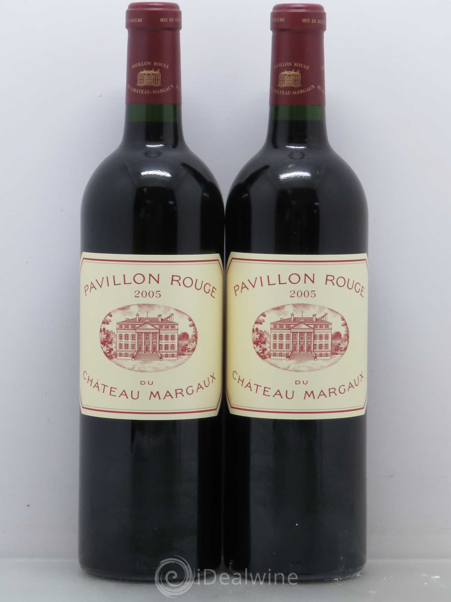 Pavillon Rouge du Château Margaux Second Vin 2005 - Lot de 2 bouteilles - 0