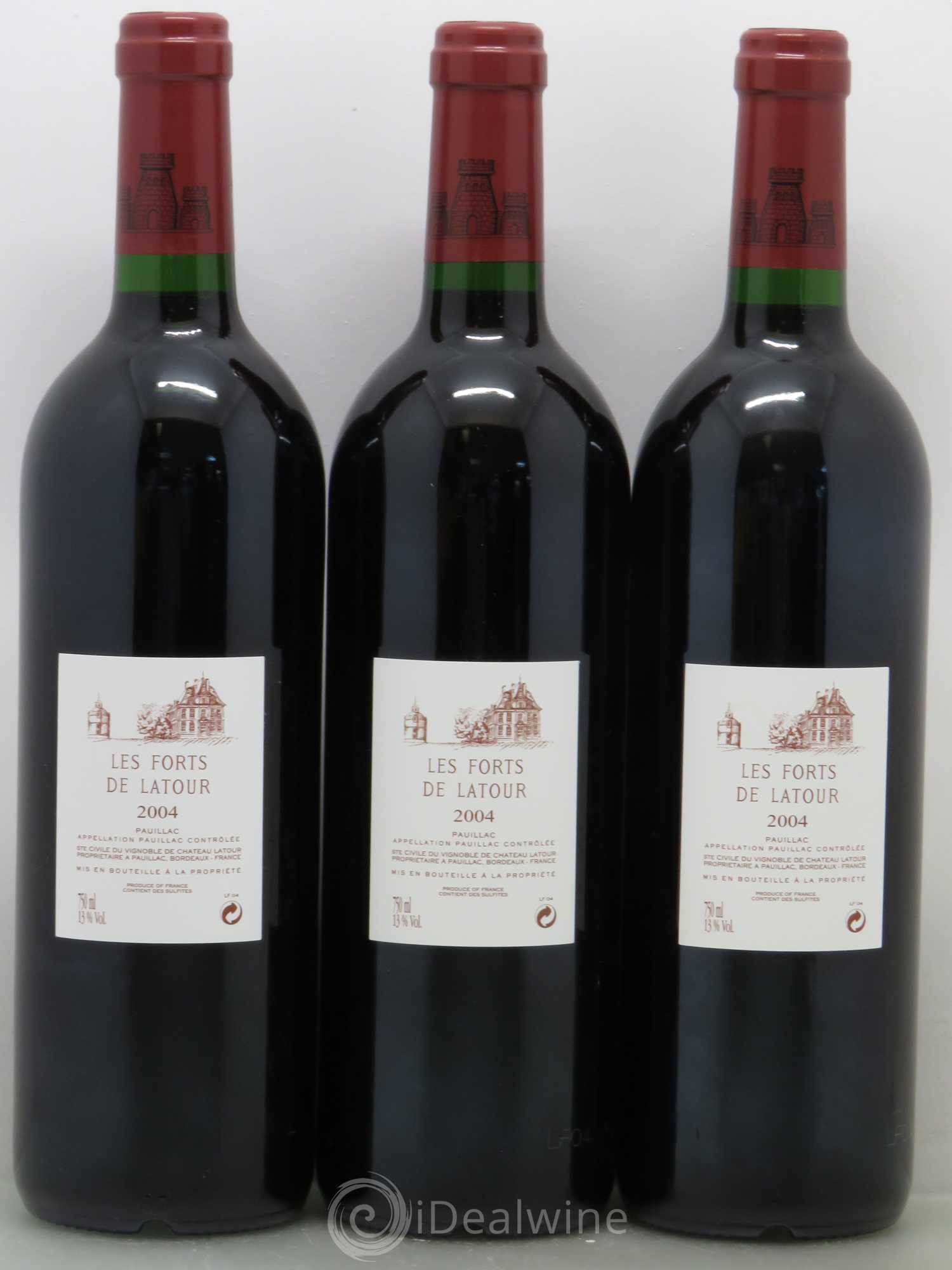 Les Forts de Latour Second Vin 2004 - Lot de 12 bouteilles - 6