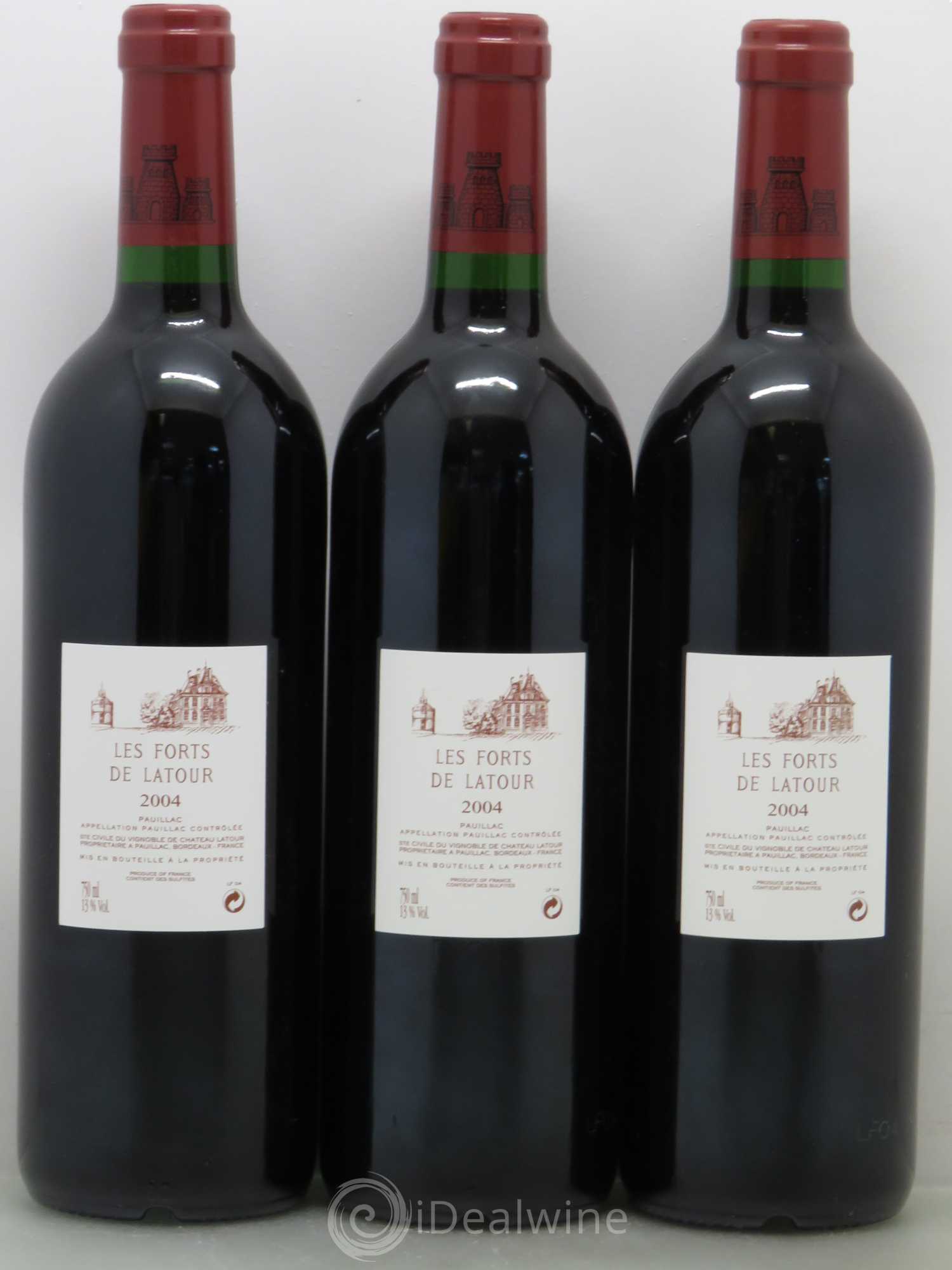 Les Forts de Latour Second Vin 2004 - Lot de 12 bouteilles - 8