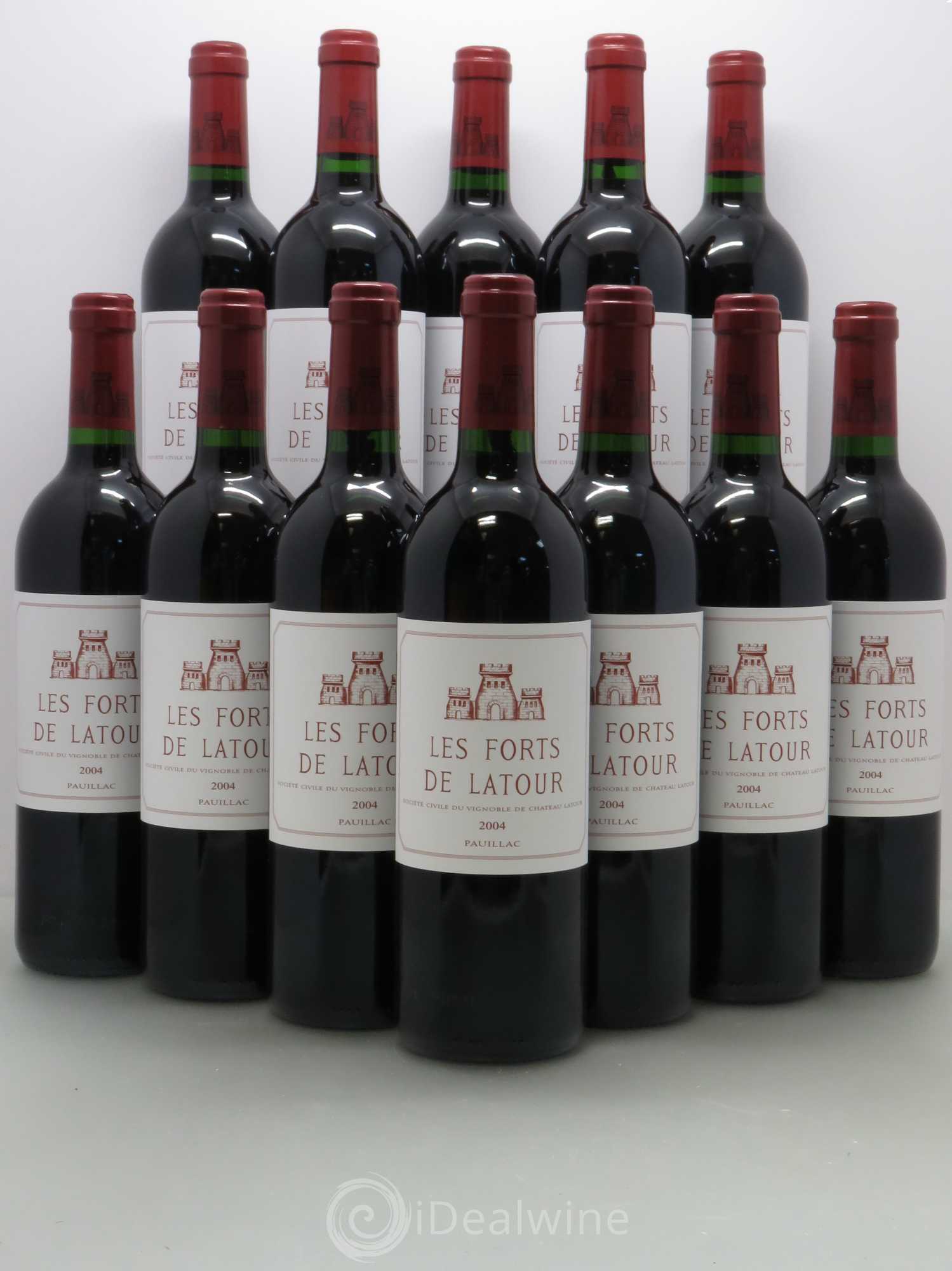Les Forts de Latour Second Vin 2004 - Lot de 12 bouteilles - 0