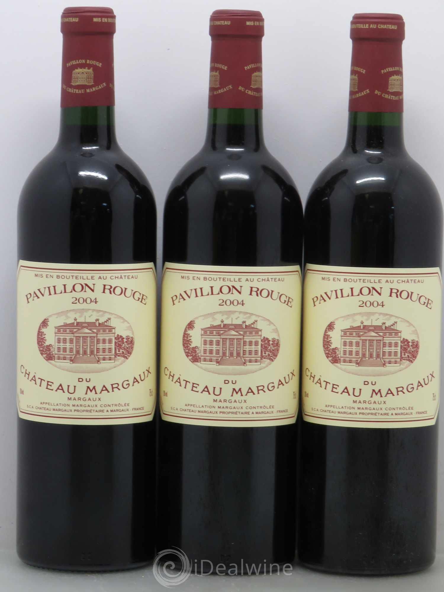 Pavillon Rouge du Château Margaux Second Vin 2004 - Lot de 12 bouteilles - 1