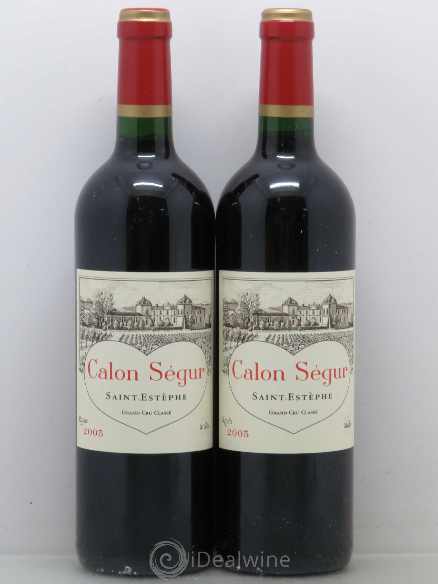 Château Calon Ségur 3ème Grand Cru Classé 2005 - Lot de 2 bouteilles - 0
