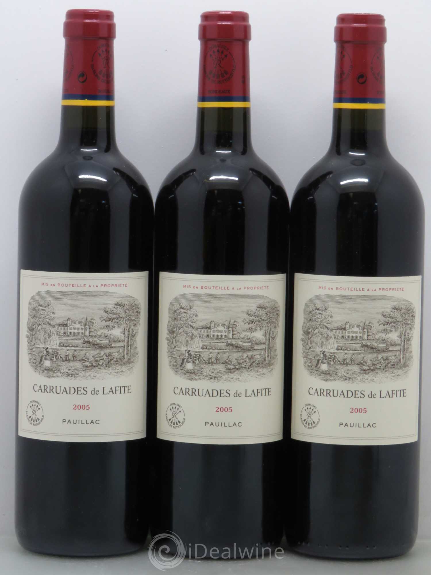 Carruades de Lafite Rothschild Second Vin 2005 - Lot de 12 bouteilles - 1