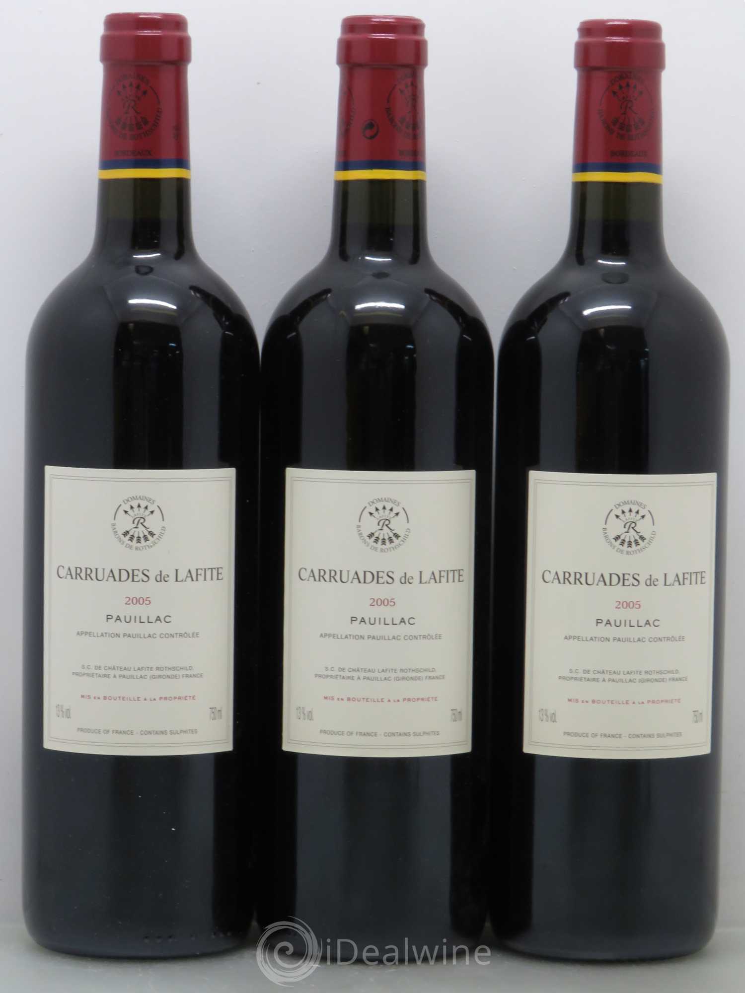Carruades de Lafite Rothschild Second Vin 2005 - Lot de 12 bouteilles - 2