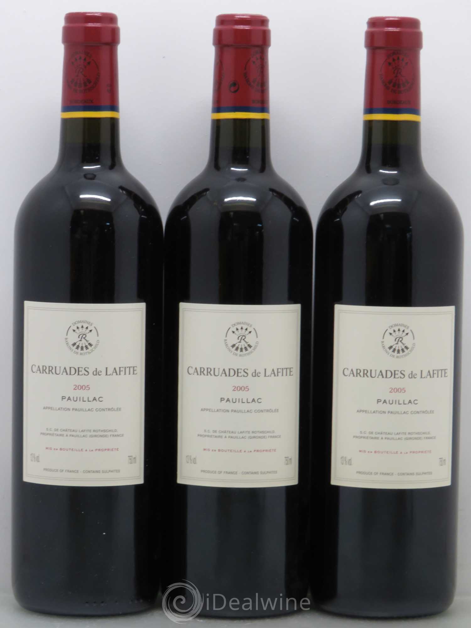Carruades de Lafite Rothschild Second Vin 2005 - Lot de 12 bouteilles - 4