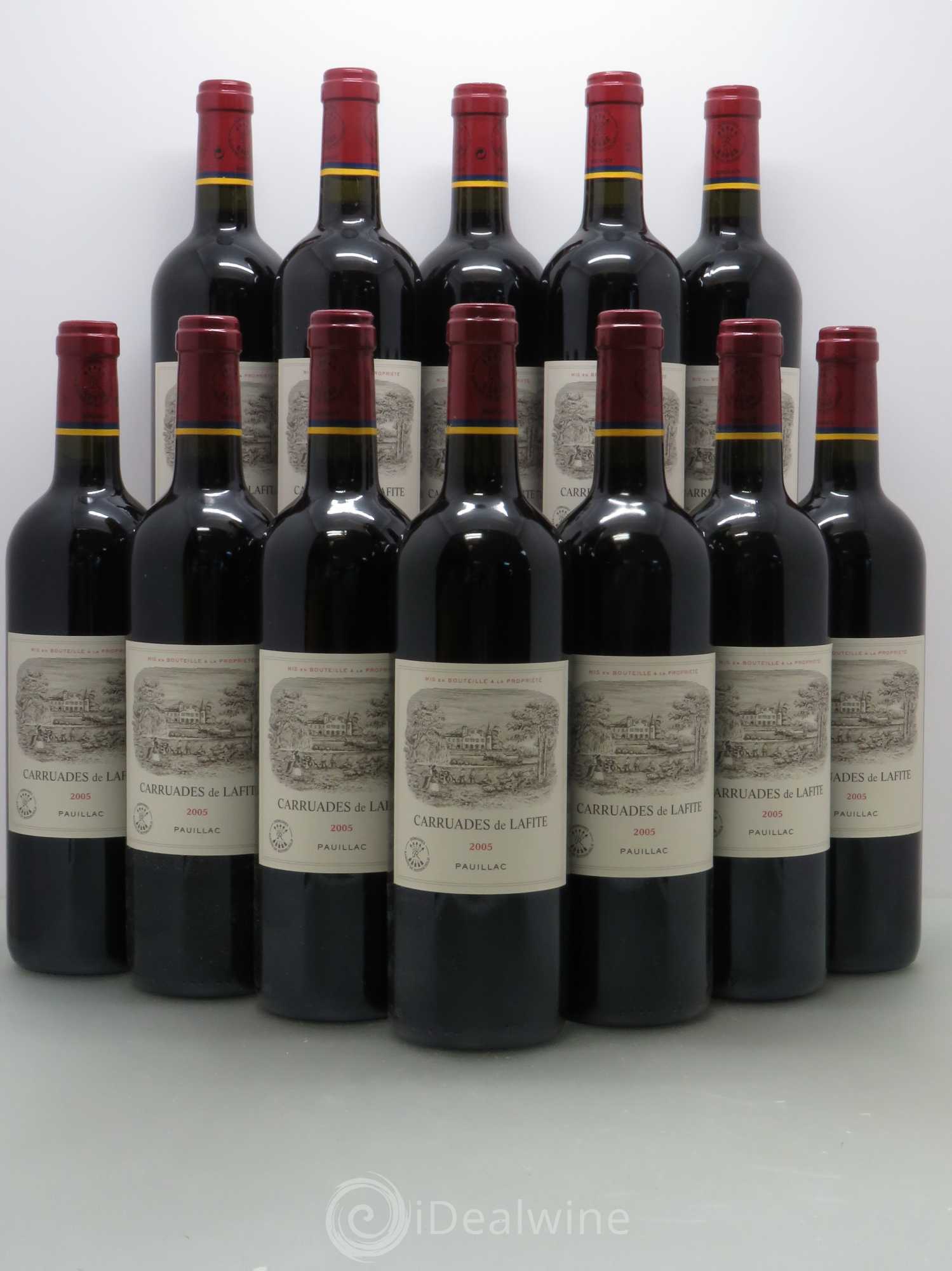 Carruades de Lafite Rothschild Second Vin 2005 - Lot de 12 bouteilles - 0