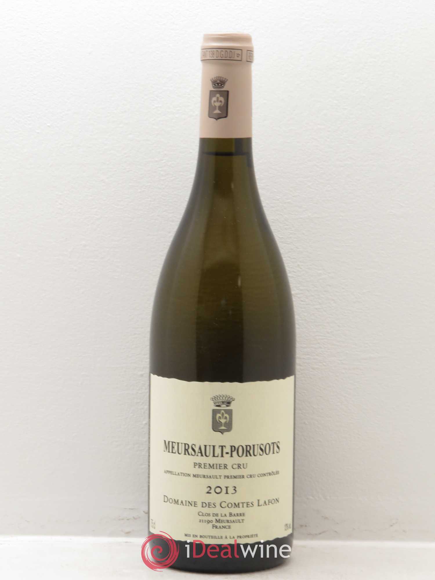 Meursault 1er Cru Porusots Comtes Lafon (Domaine des) 2013 - Lot de 1 bouteille - 0