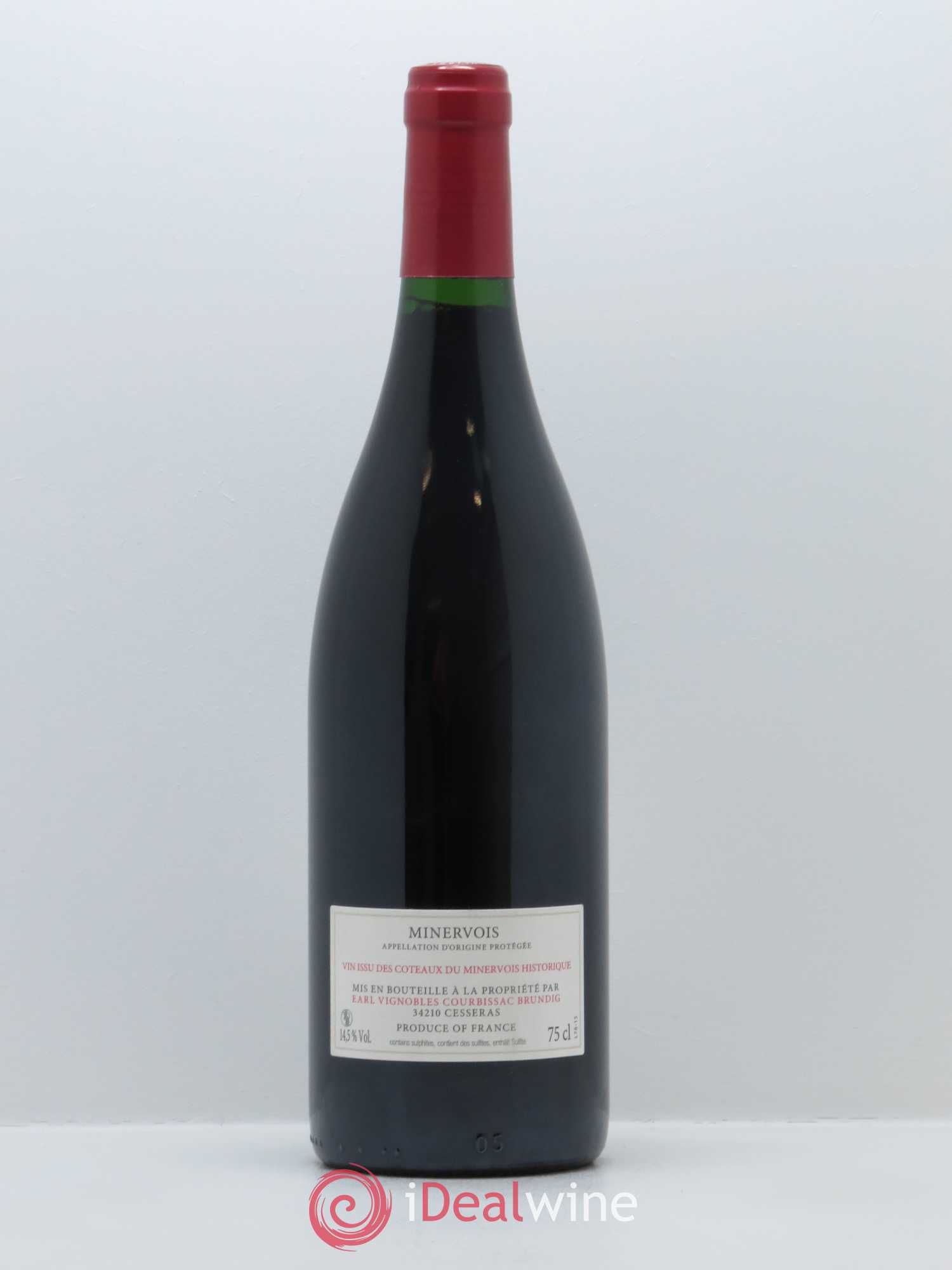 Minervois Les Traverses Courbissac (Domaine de) 2014 - Lot de 1 bouteille - 1