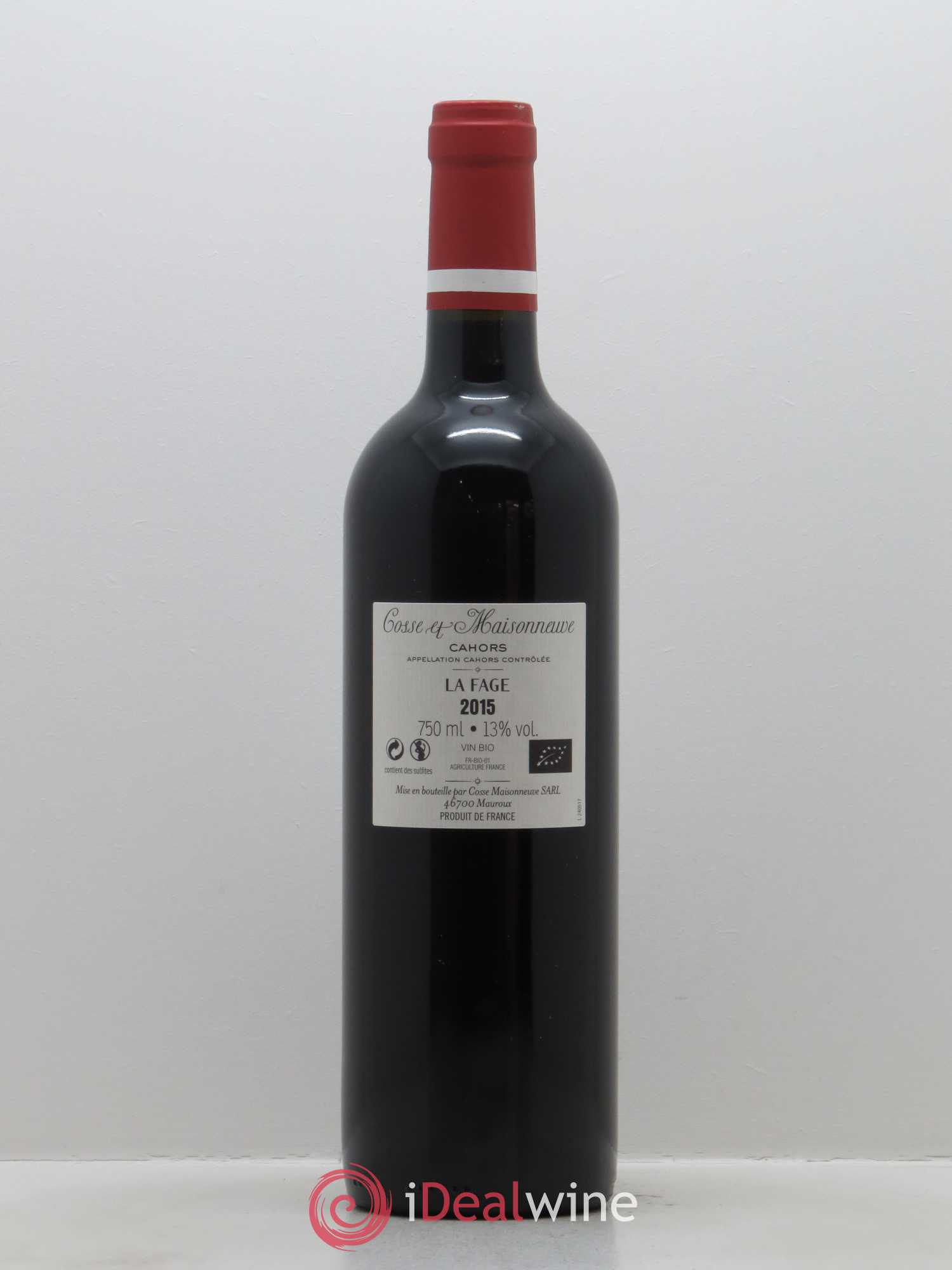 Cahors La Fage Cosse-Maisonneuve (Domaine) 2010 - Lot de 1 magnum - 1