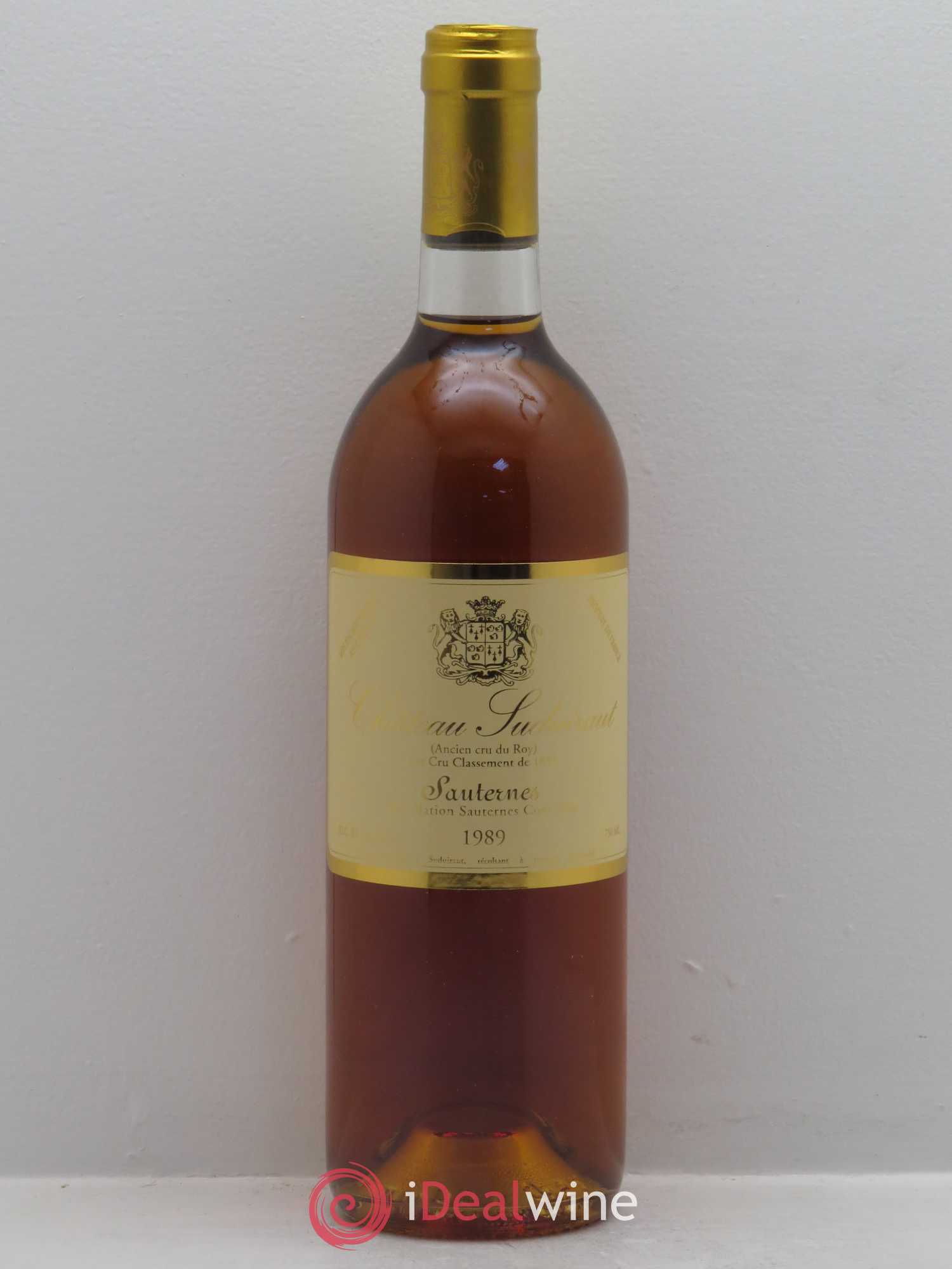 Château Suduiraut 1er Grand Cru Classé 1989 - Lotto di 1 bottiglia - 0