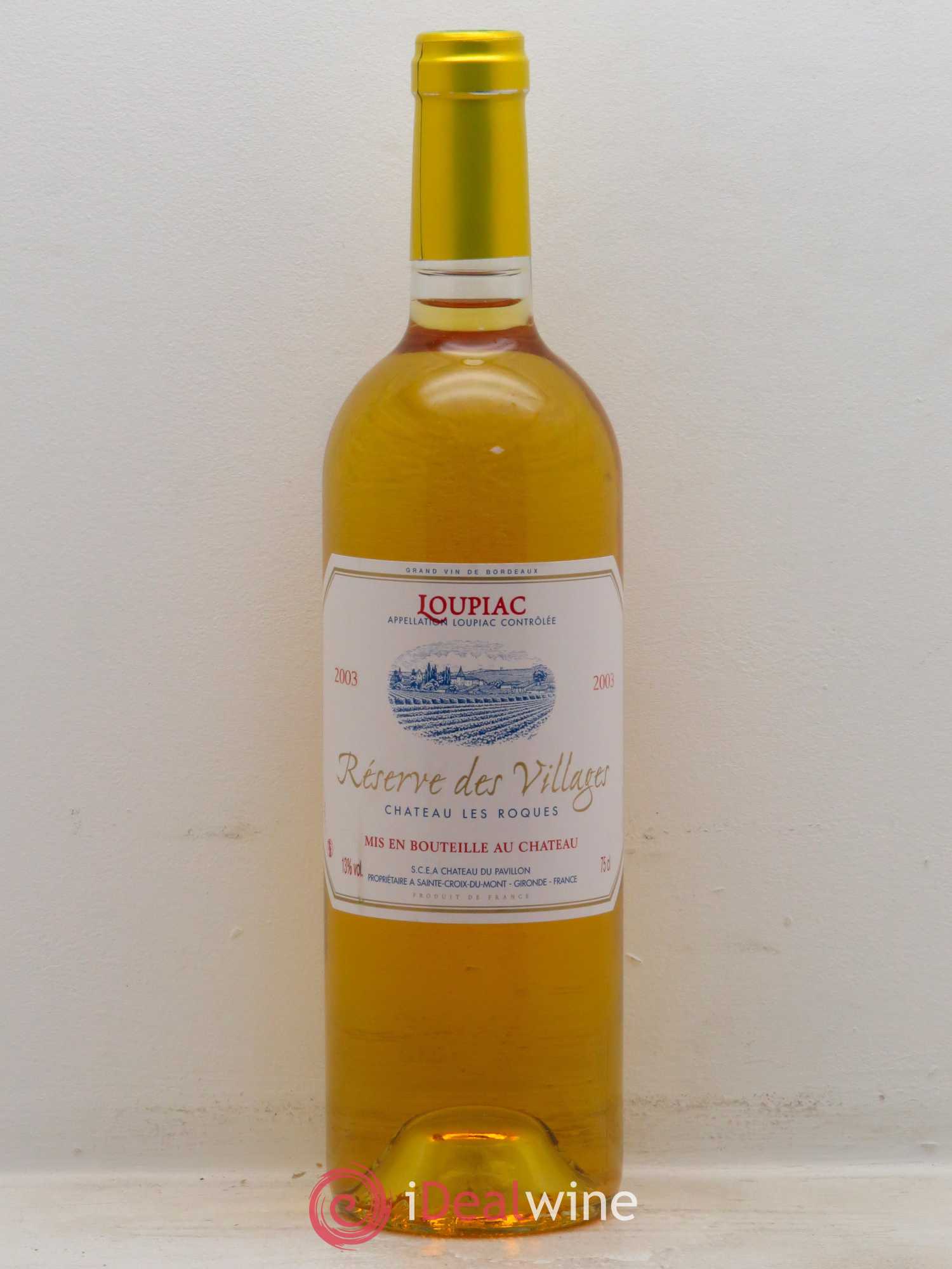 Château les Roques - Réserves des Villages 2003 - Lotto di 6 bottiglie - 0