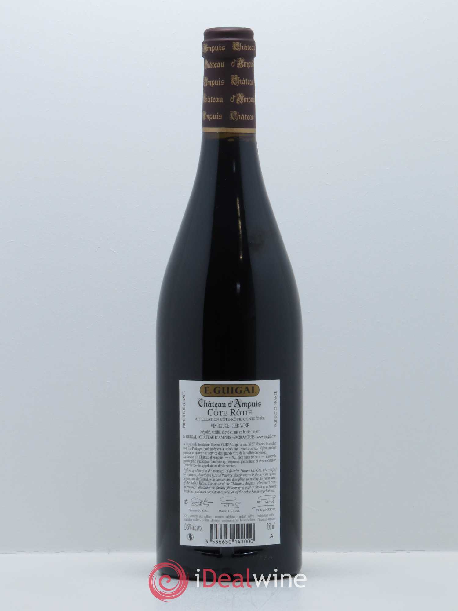 Côte-Rôtie Château d'Ampuis Guigal 2009 - Lot de 1 bouteille - 1