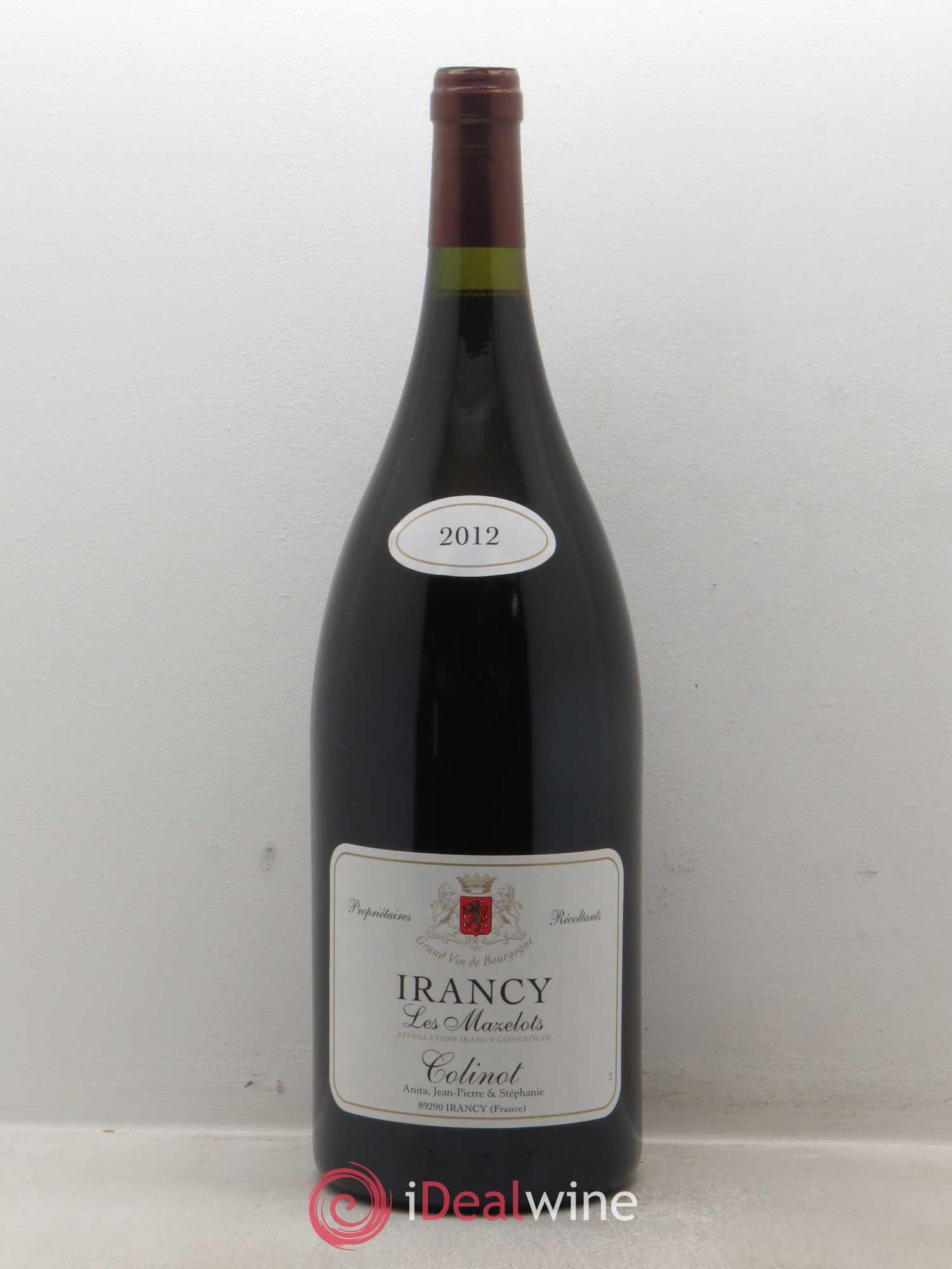 Irancy Les Mazelots Stéphanie Colinot 2012 - Lot de 1 magnum - 0