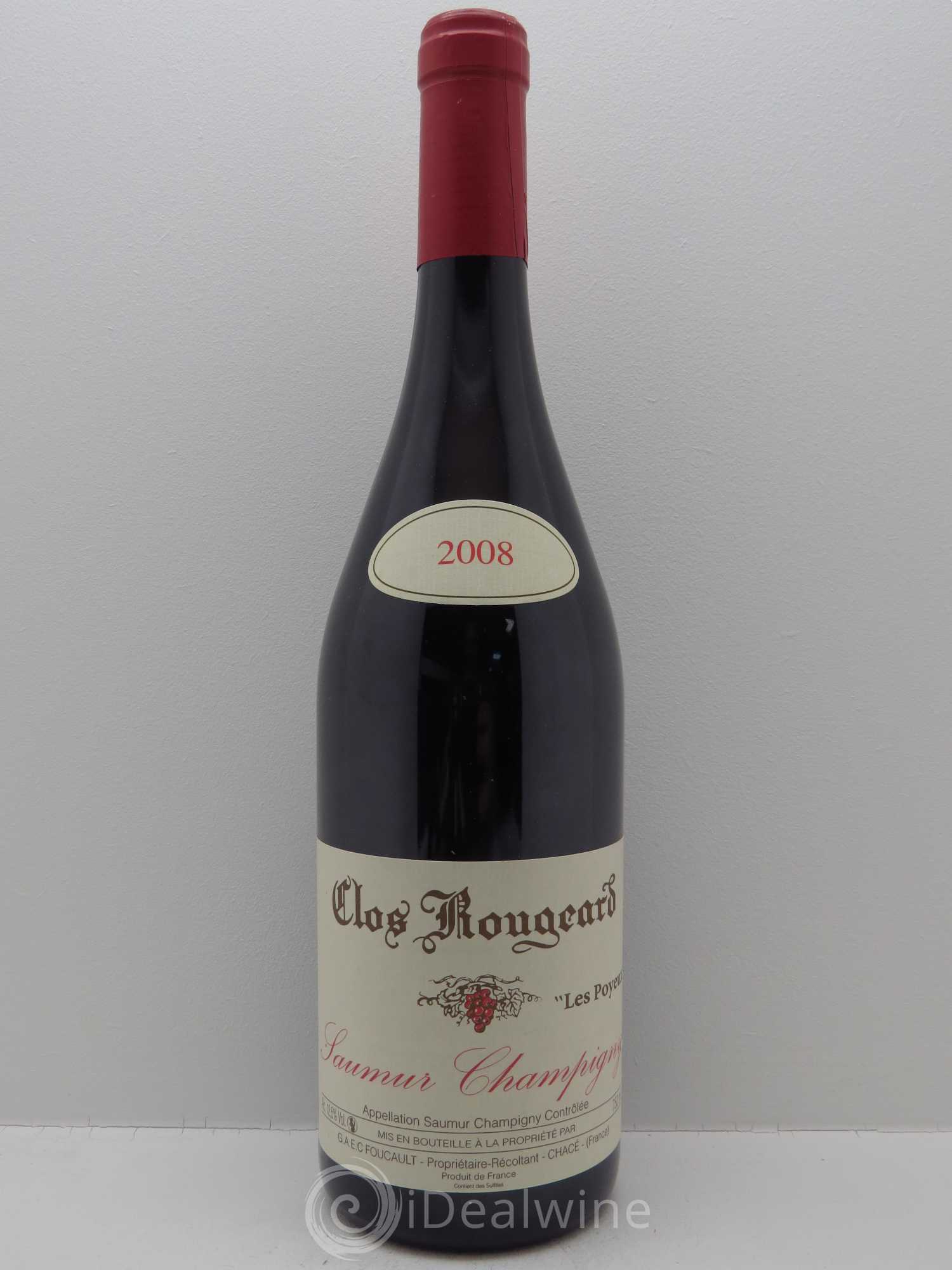 Saumur-Champigny Les Poyeux Clos Rougeard (sans prix de réserve) 2008 - Lot de 1 bouteille - 0