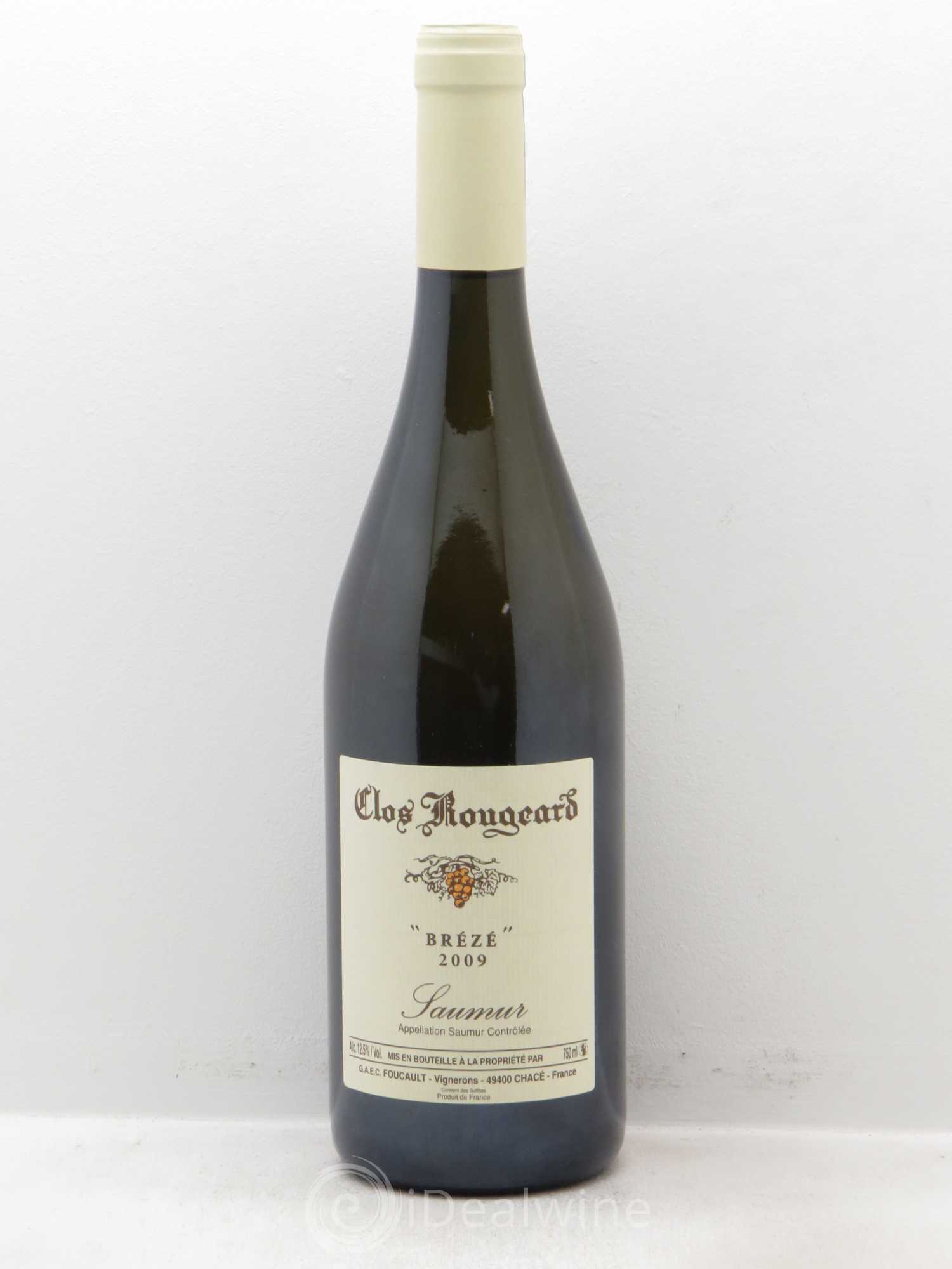 Saumur Brézé Clos Rougeard (sans prix de réserve) 2009 - Lot de 1 bouteille - 0