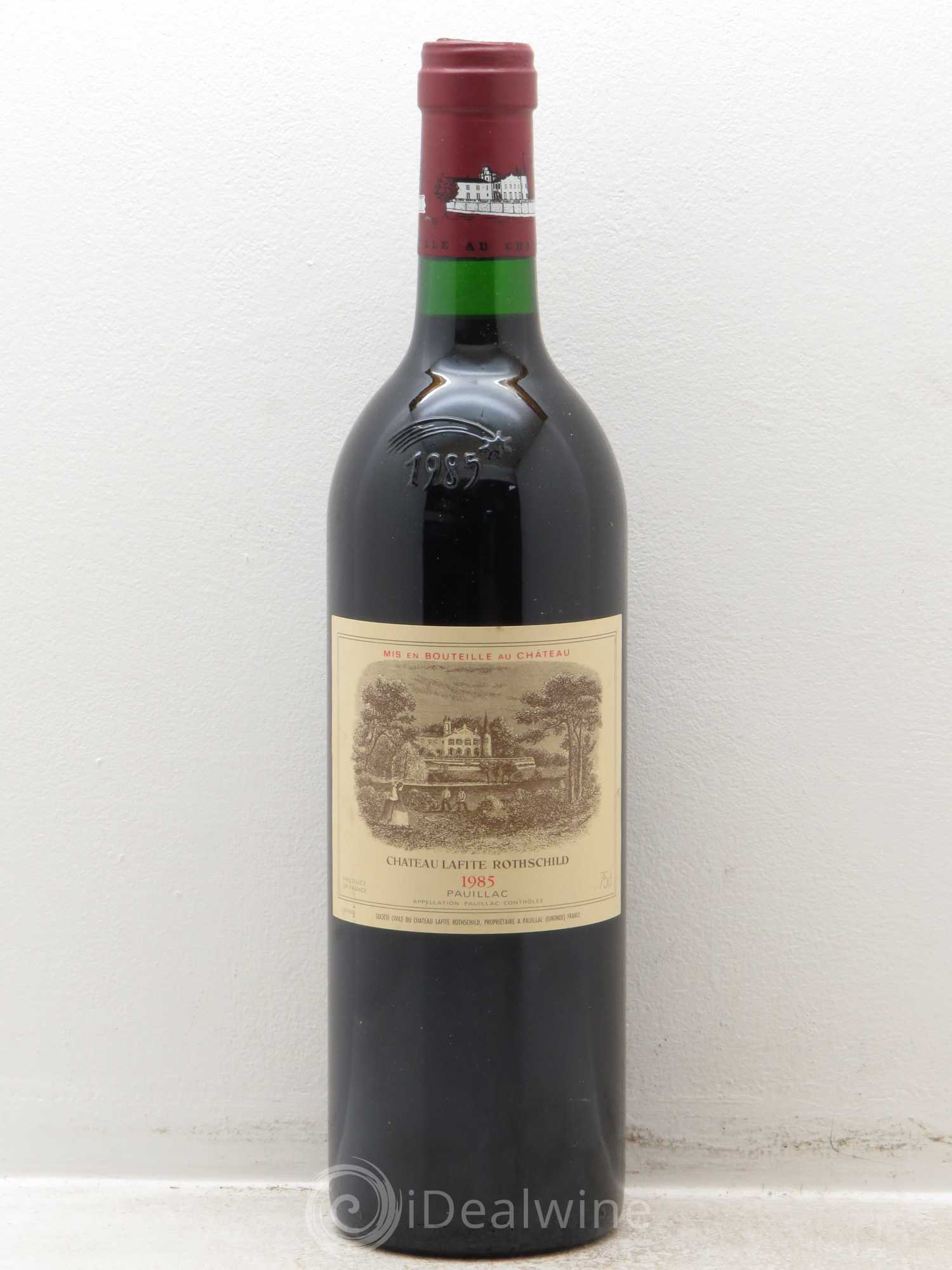 Château Lafite Rothschild 1er Grand Cru Classé (sans prix de réserve) 1985 - Lot de 1 bouteille - 0