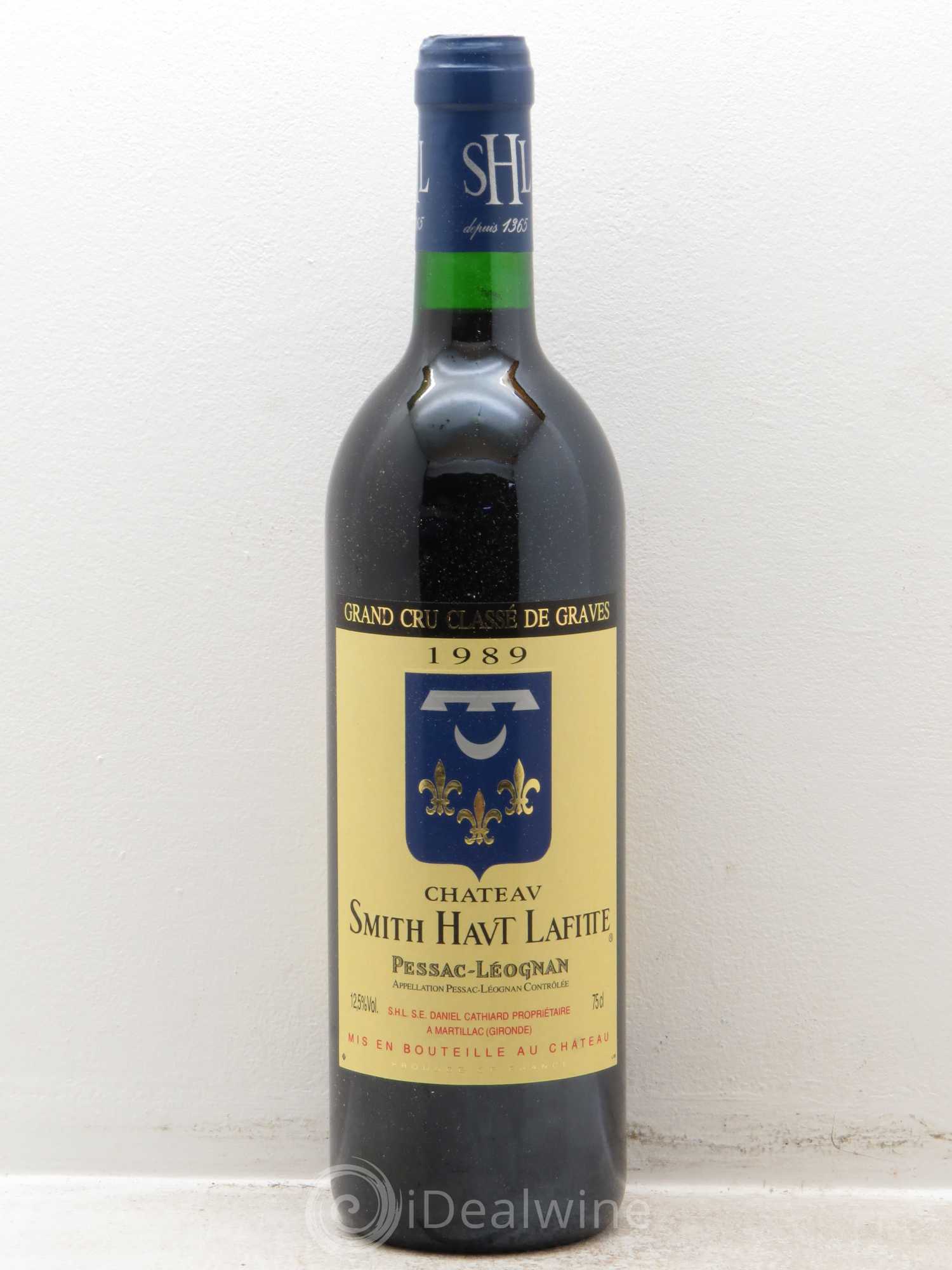 Château Smith Haut Lafitte Cru Classé de Graves 1989 - Lot de 12 bouteilles - 0