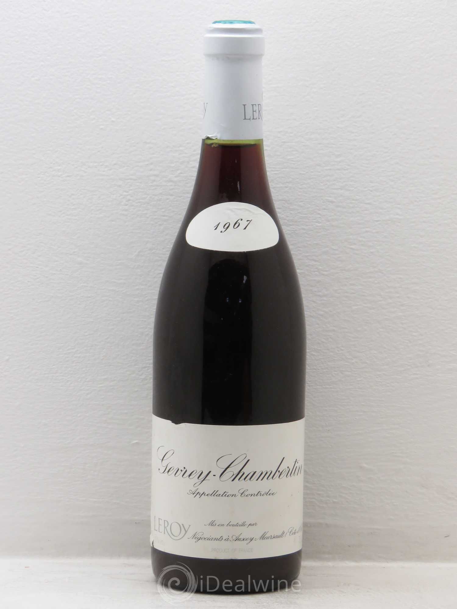 Gevrey-Chambertin Leroy SA (sans prix de réserve) 1967 - Lot de 1 bouteille - 0