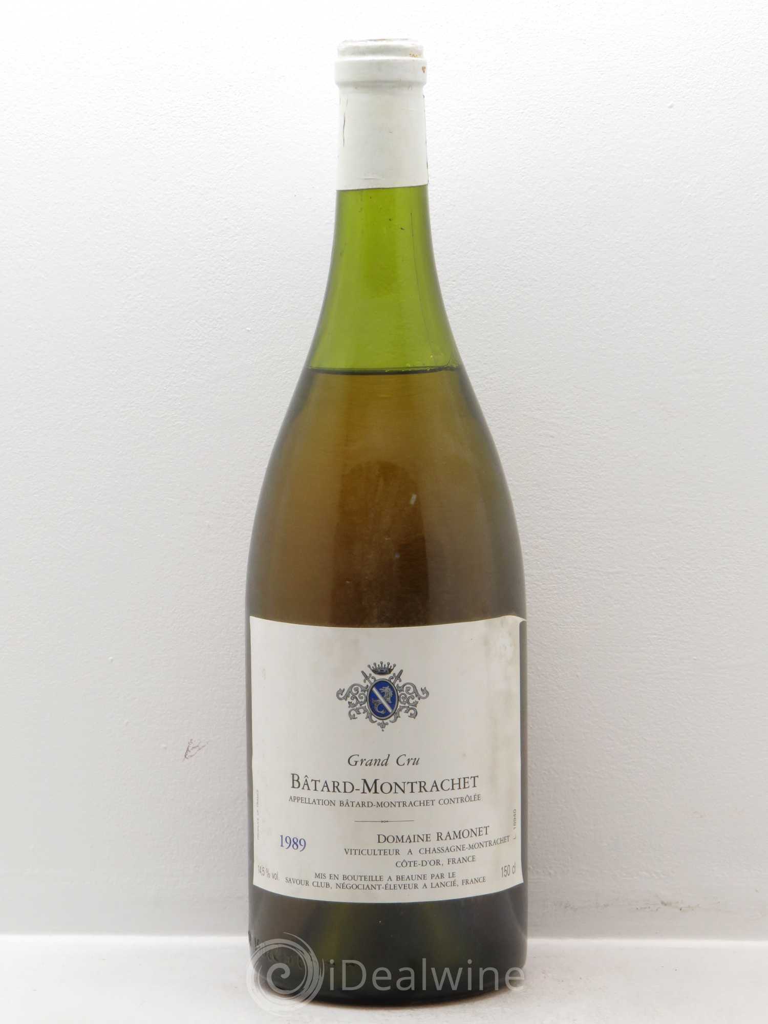 Bâtard-Montrachet Grand Cru Ramonet (Domaine) 1989 - Posten von 1 Magnum - 0