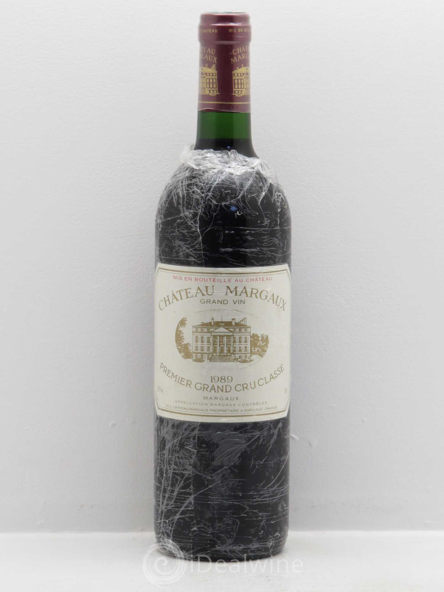 Château Margaux 1er Grand Cru Classé (sans prix de réserve) 1989 - Lot de 1 bouteille - 0