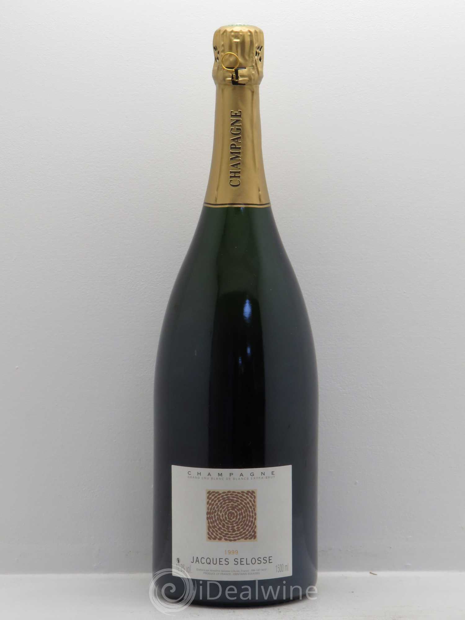 Blanc de Blancs Grand Cru Extra-Brut Jacques Selosse 1999 - Lot de 1 magnum - 0