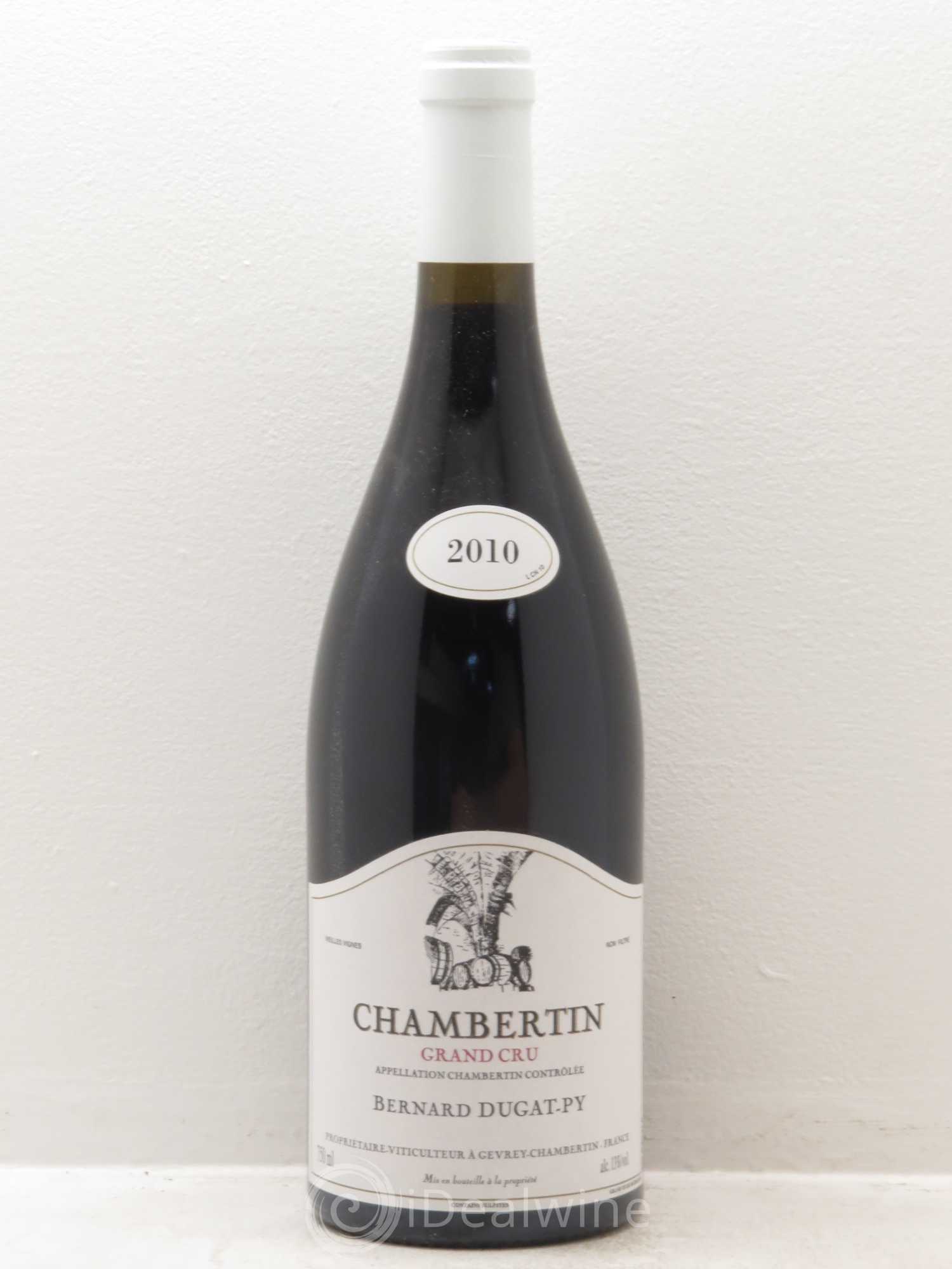 Chambertin Grand Cru Vieilles Vignes Dugat-Py 2010 - Posten von 1 Flasche - 0