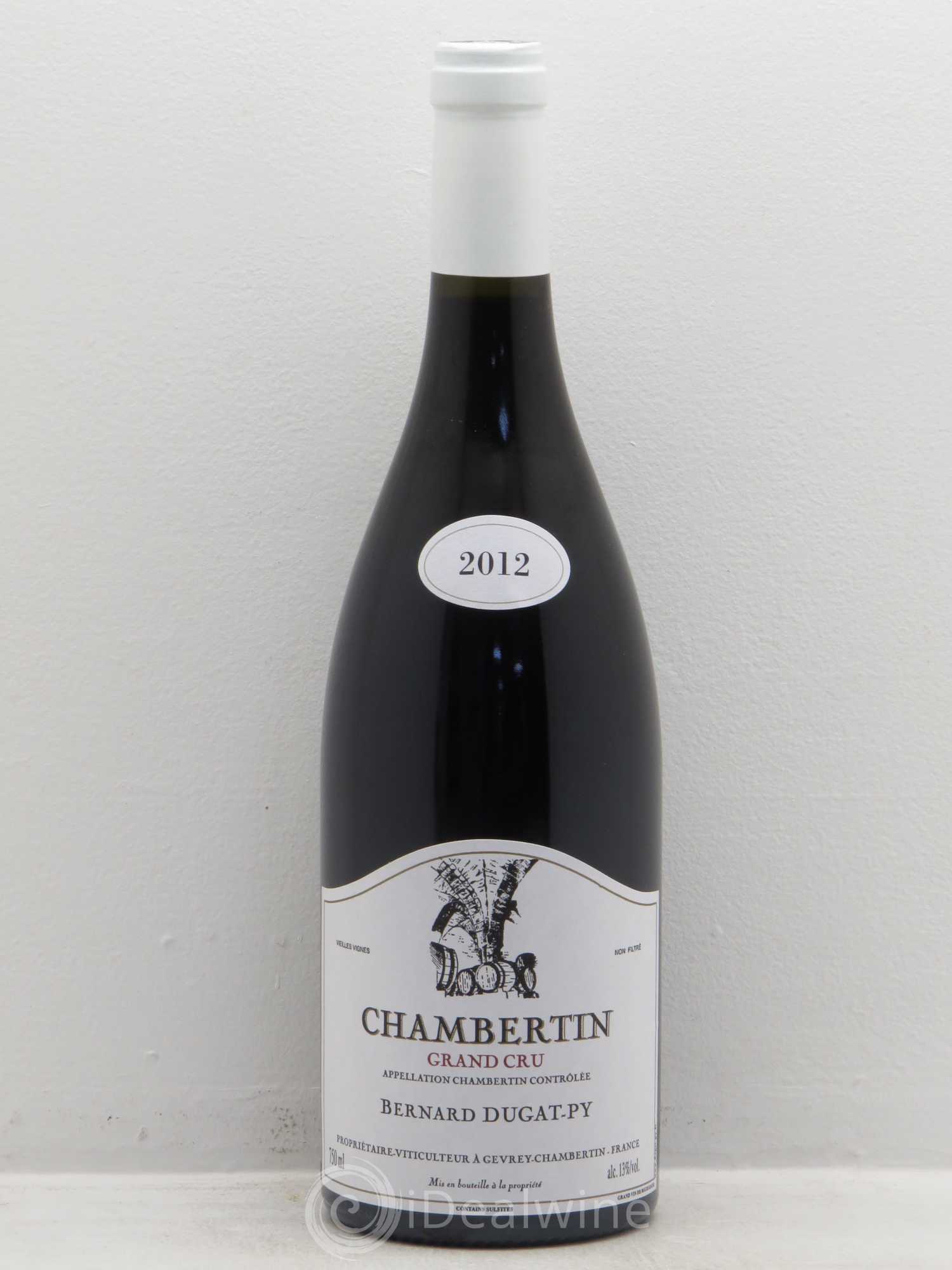 Chambertin Grand Cru Vieilles Vignes Dugat-Py 2012 - Posten von 1 Flasche - 0