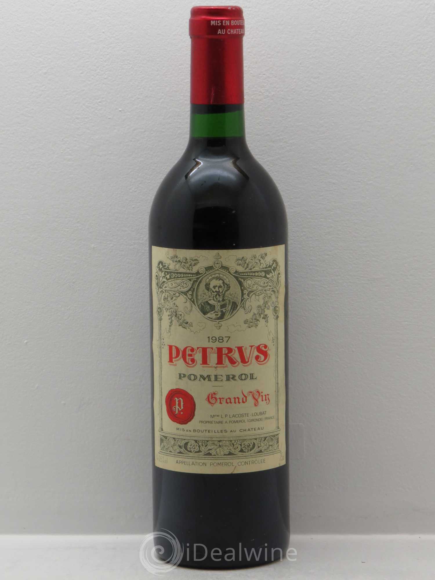 Petrus 1987 - Lot de 1 bouteille - 0