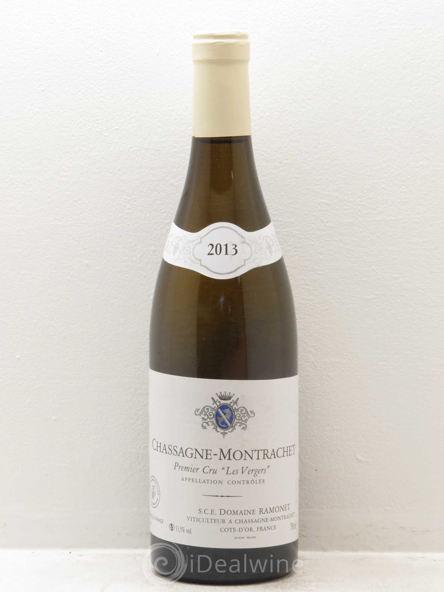 Chassagne-Montrachet 1er Cru Les Vergers Ramonet (Domaine) (sans prix de réserve) 2013 - Lot de 1 bouteille - 0