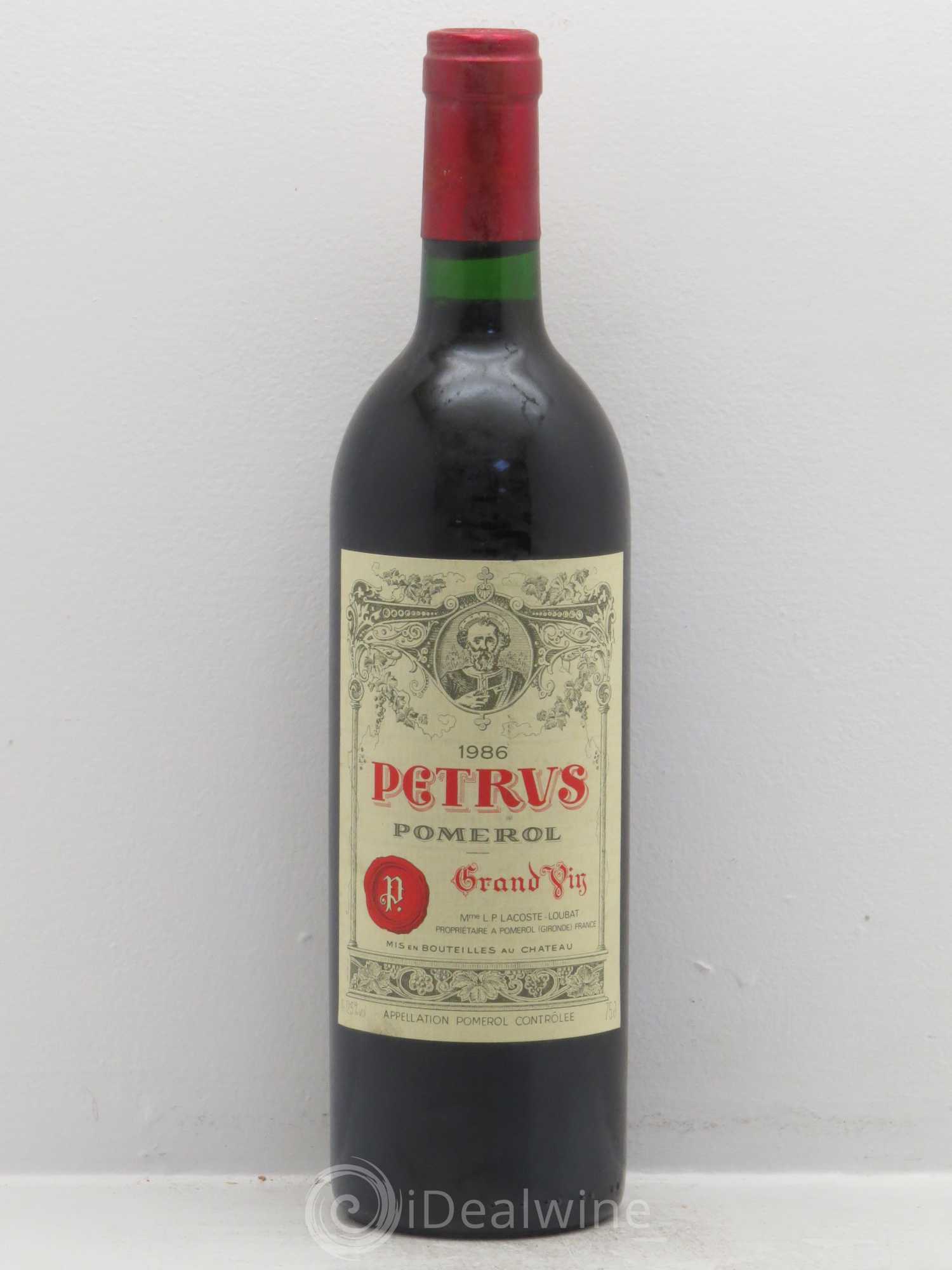 Petrus 1986 - Lot de 1 bouteille - 0