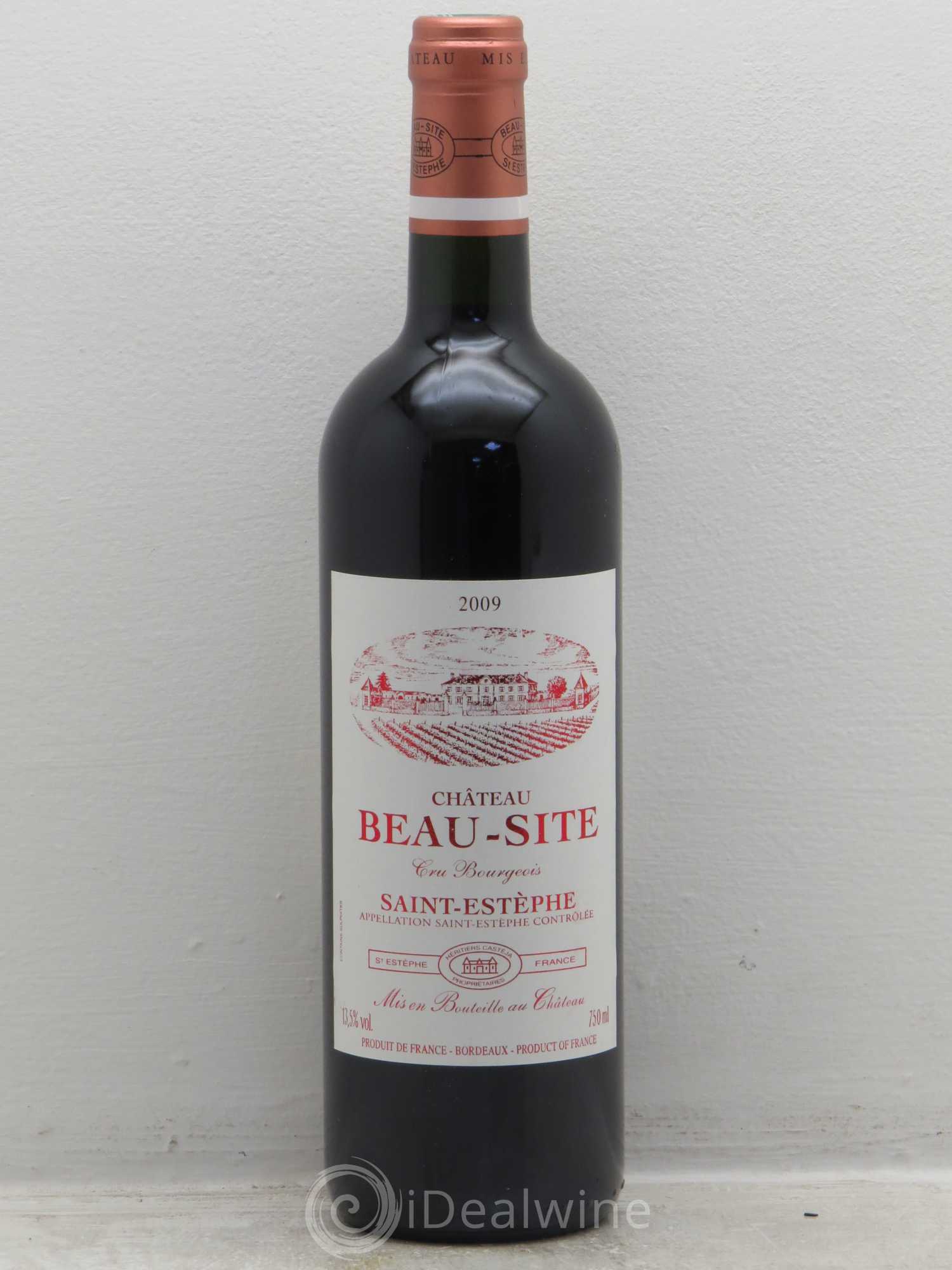 Château Beau Site Cru Bourgeois (sans prix de réserve) 2009 - Lot de 1 bouteille - 0