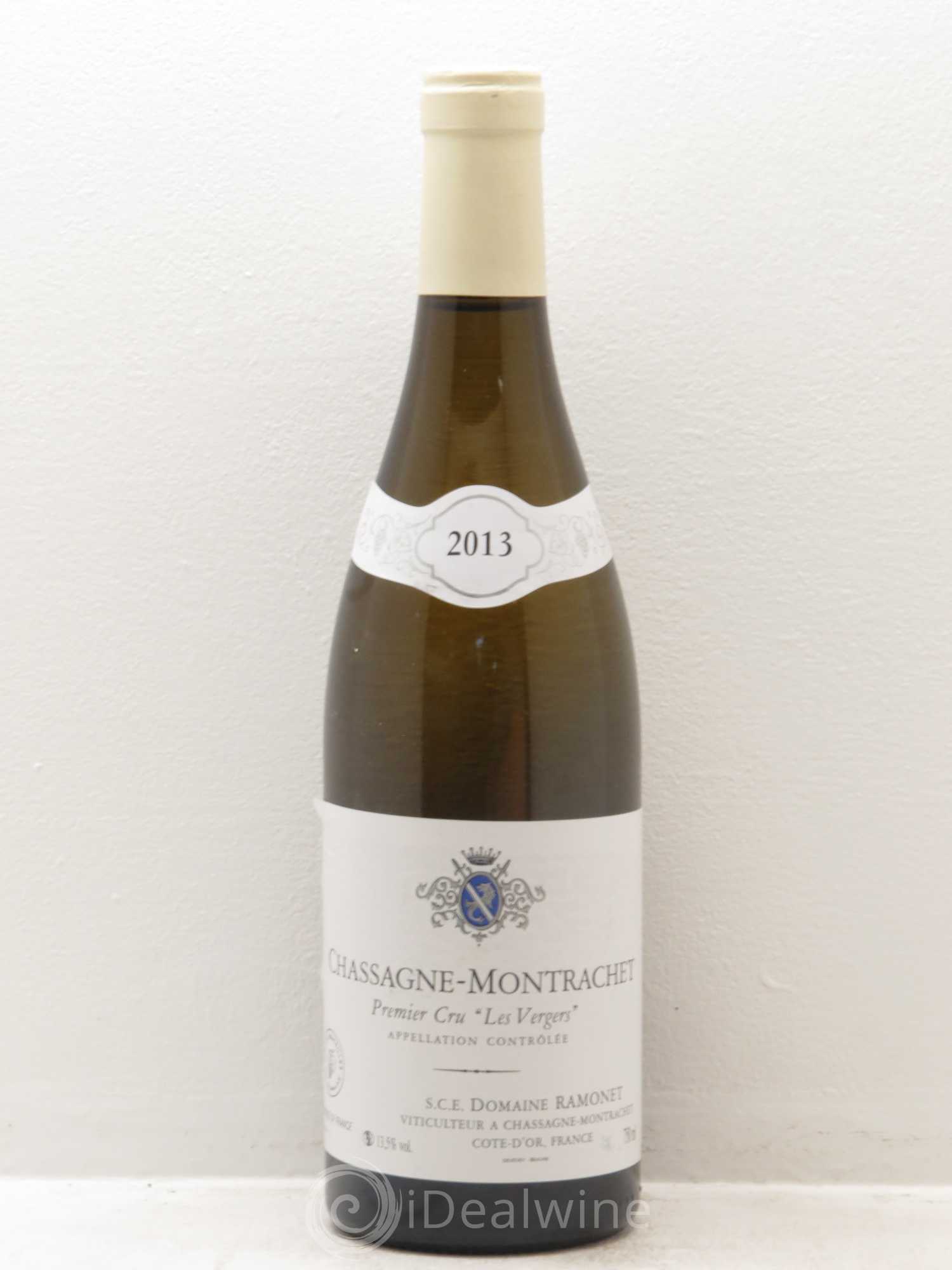 Chassagne-Montrachet 1er Cru Les Vergers Ramonet (Domaine) 2013 - Lot de 1 bouteille - 0