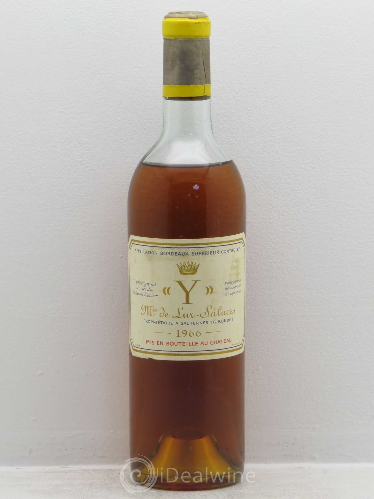 Y de Yquem 1966 - Lot de 1 bouteille - 0