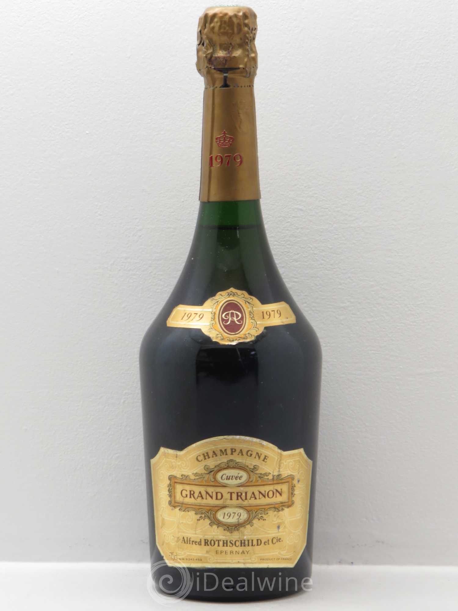 Champagne Grand Trianon Rothschild 1979 - Lot de 1 bouteille - 0