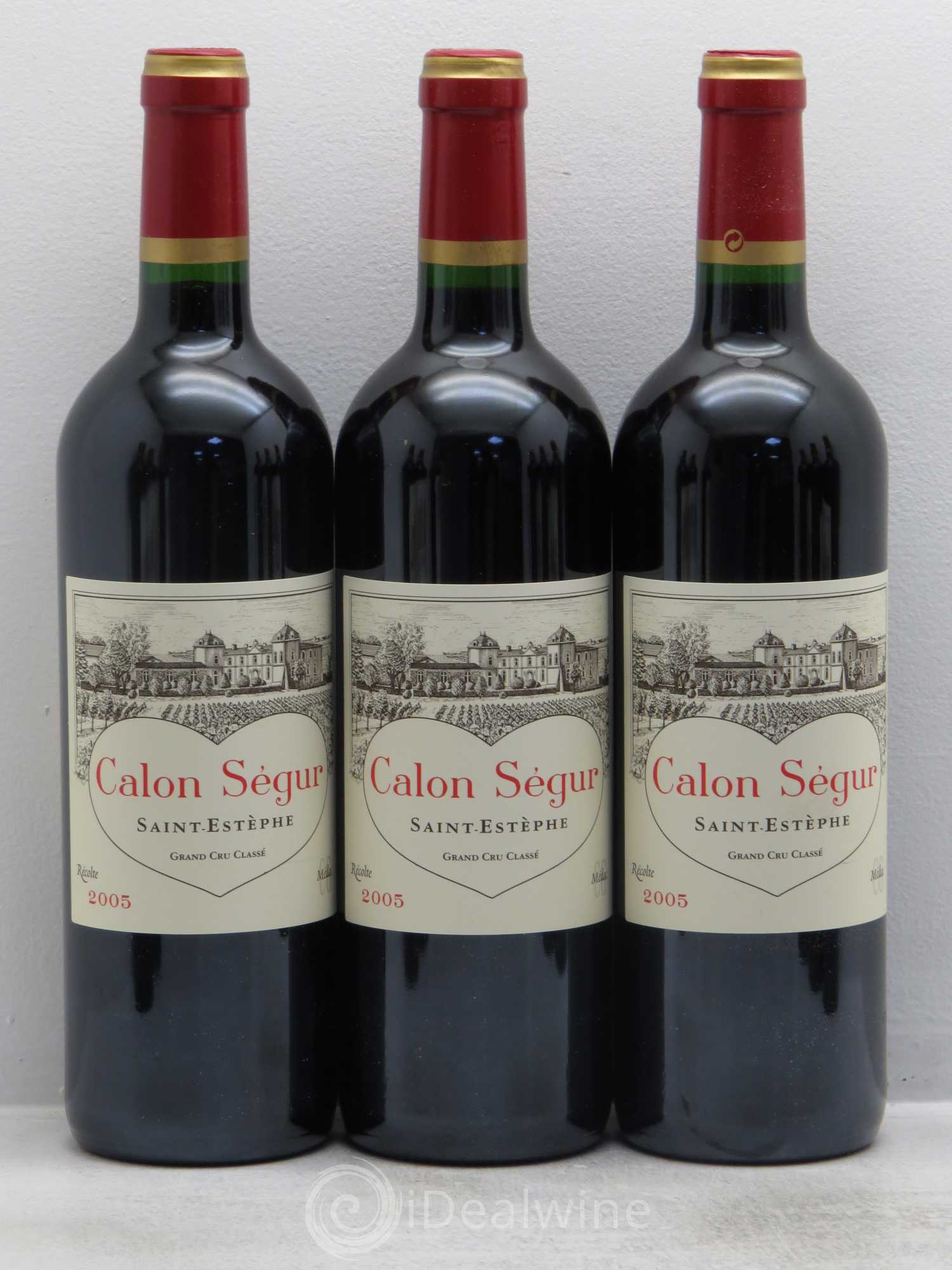 Château Calon Ségur 3ème Grand Cru Classé 2005 - Lot de 12 bouteilles - 2