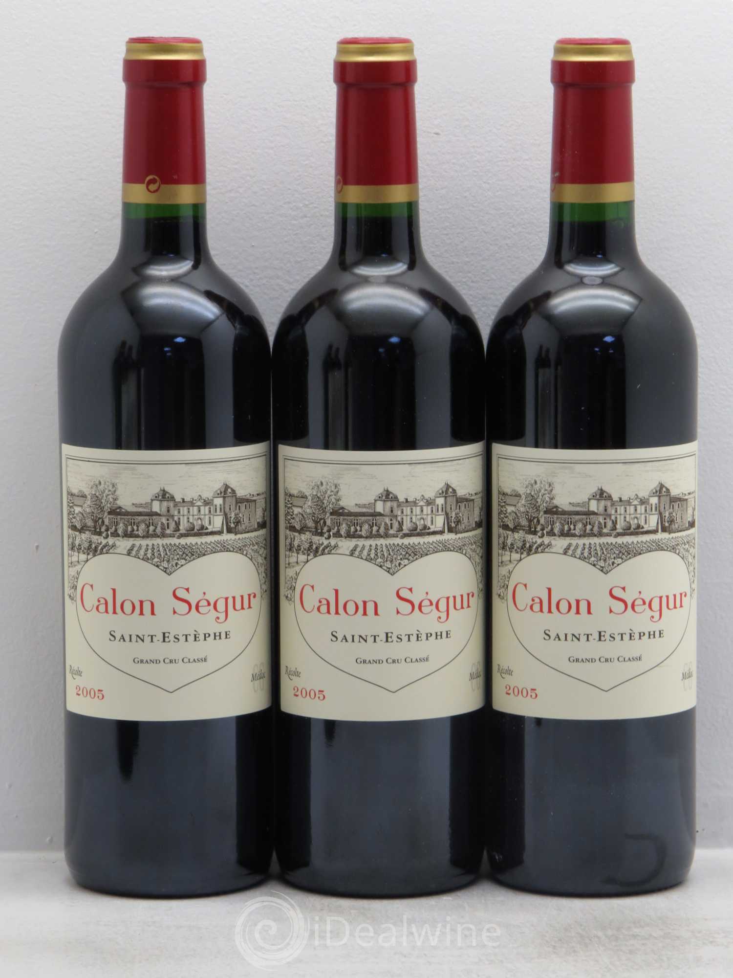 Château Calon Ségur 3ème Grand Cru Classé 2005 - Lot de 12 bouteilles - 3