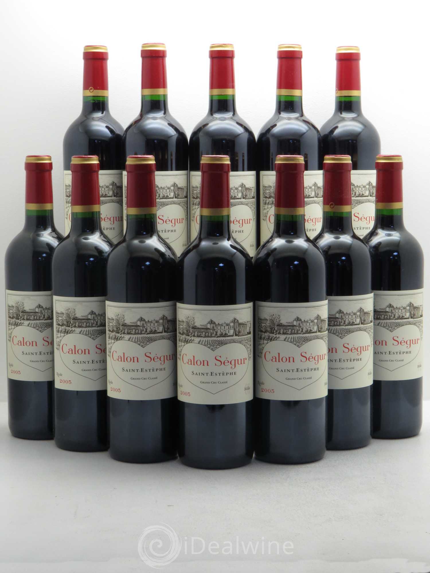 Château Calon Ségur 3ème Grand Cru Classé 2005 - Lot de 12 bouteilles - 0
