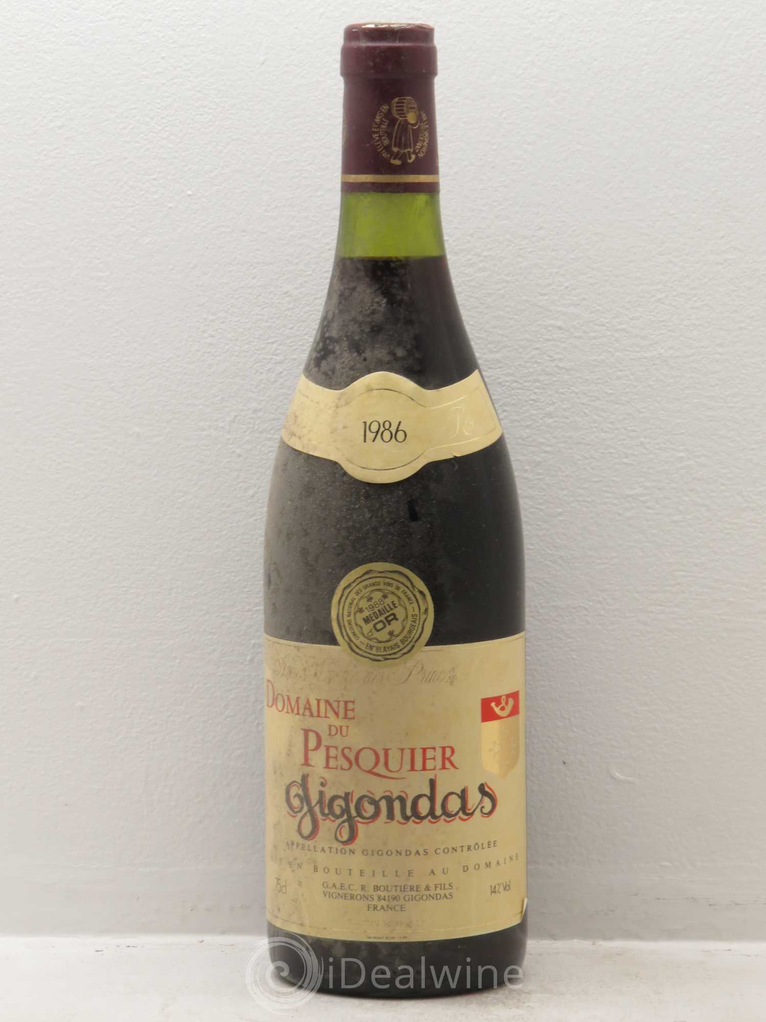 Gigondas Grande Réserve (sans prix de réserve) 1986 - Posten von 6 Flaschen - 0