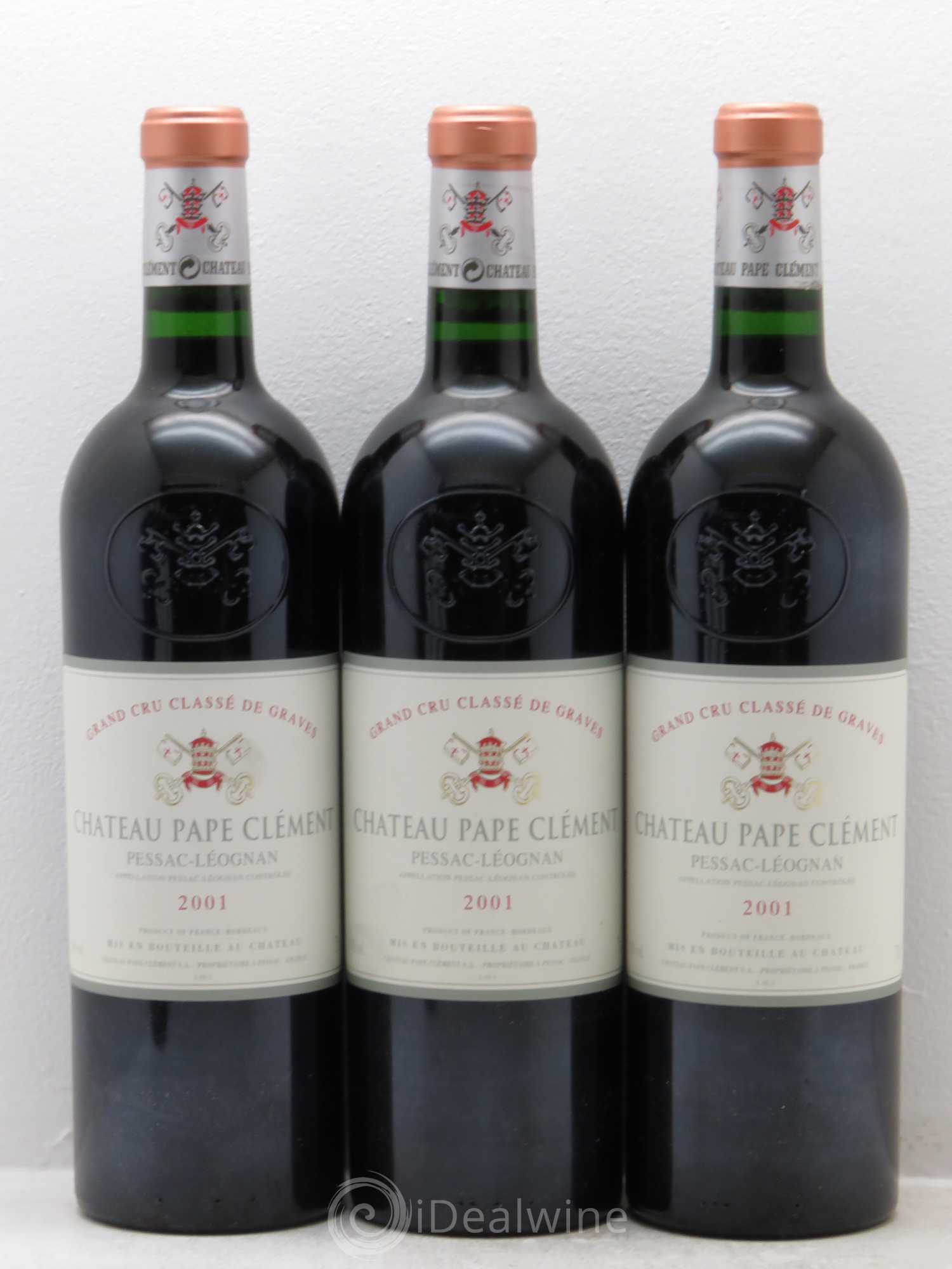 Château Pape Clément Cru Classé de Graves 2001 - Lot de 12 bouteilles - 3