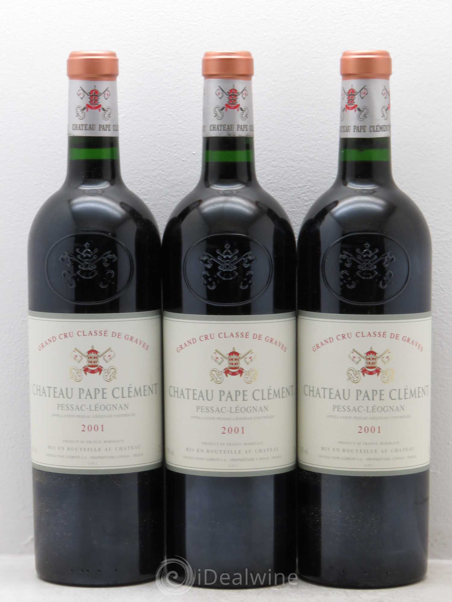 Château Pape Clément Cru Classé de Graves 2001 - Lot de 12 bouteilles - 4