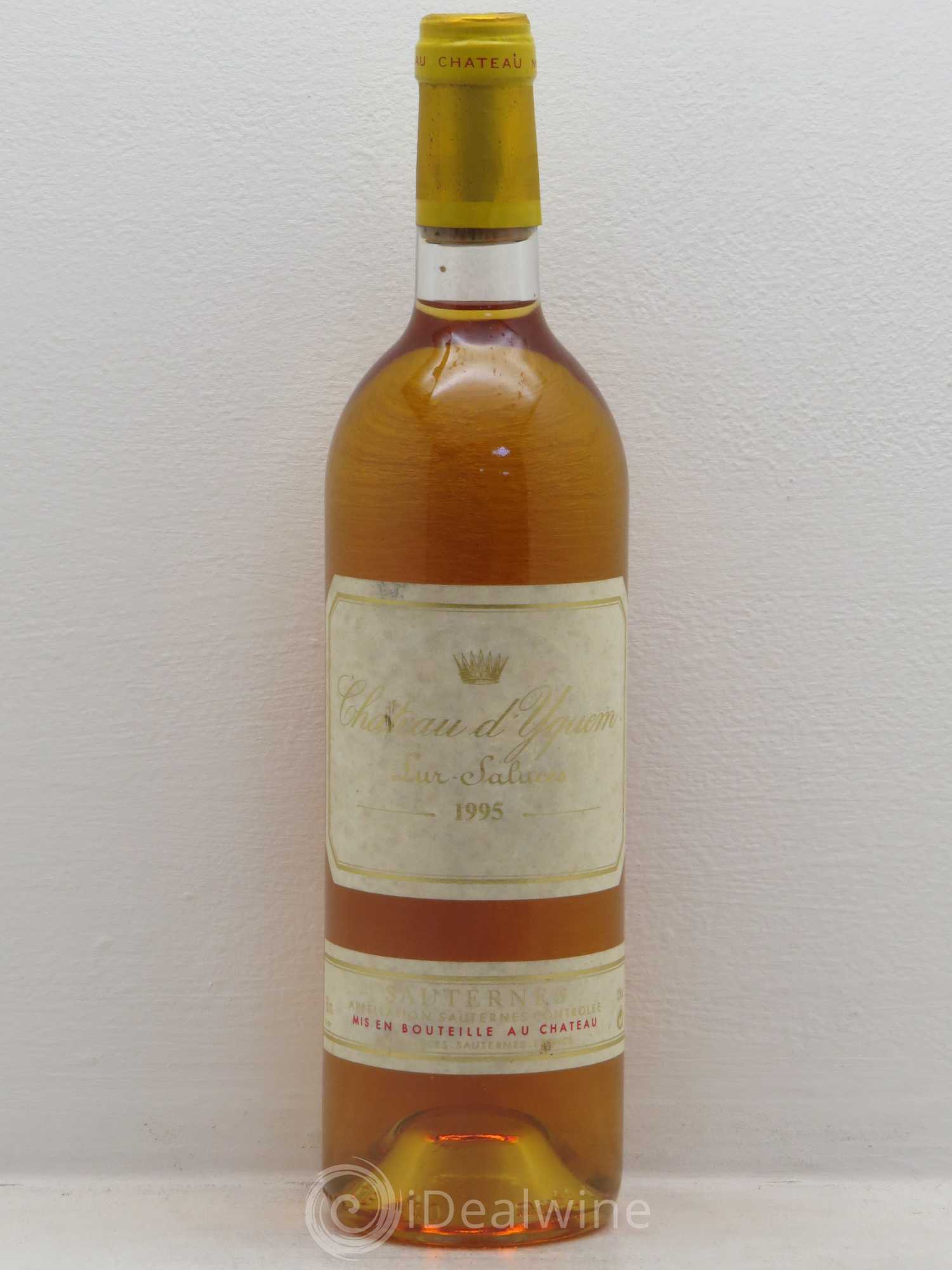 Château d' Yquem 1er Cru Classé Supérieur (sans prix de réserve) 1995 - Lot de 1 bouteille - 0