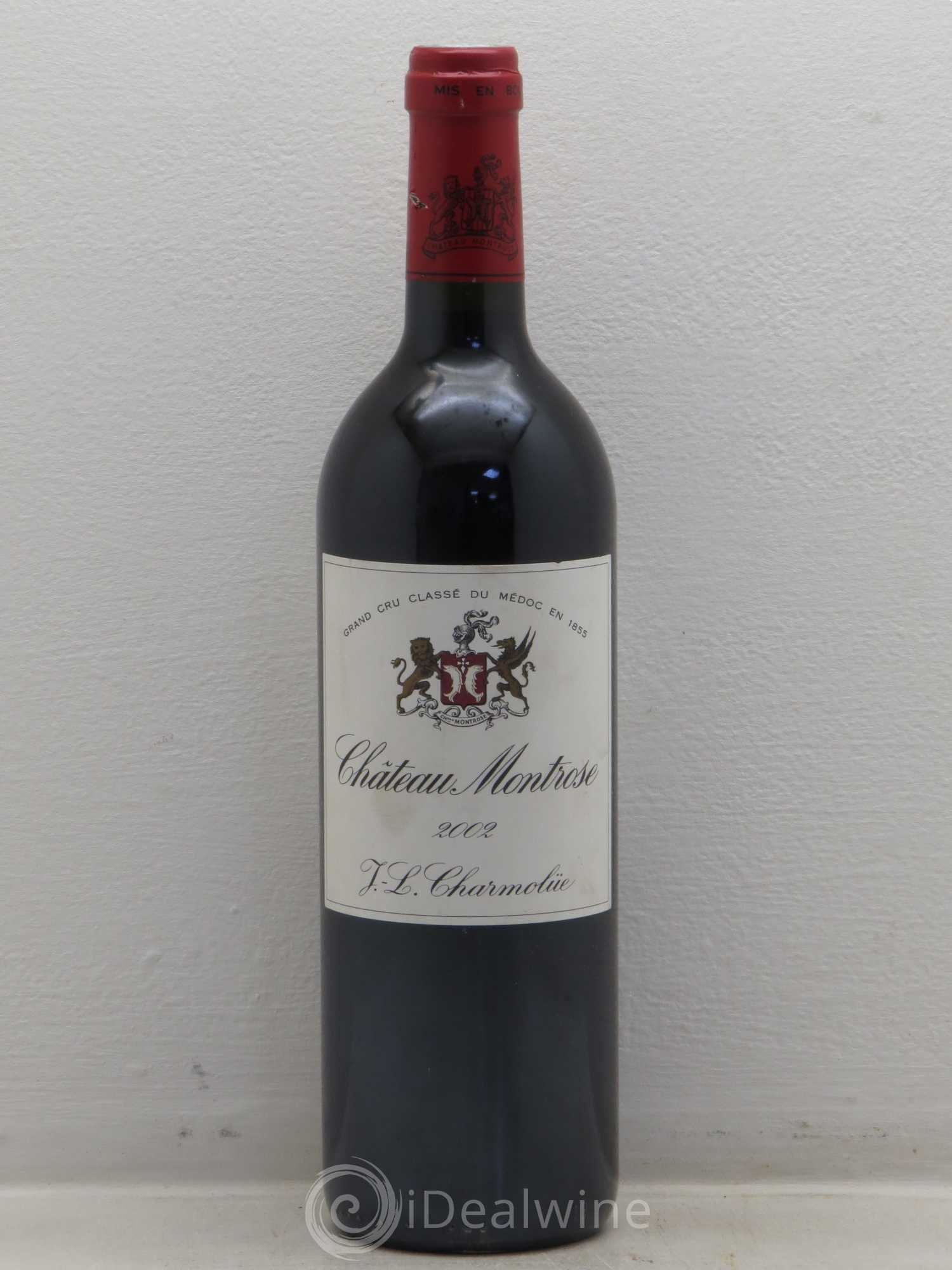 Château Montrose 2ème Grand Cru Classé 2002 - Lot de 1 bouteille - 0