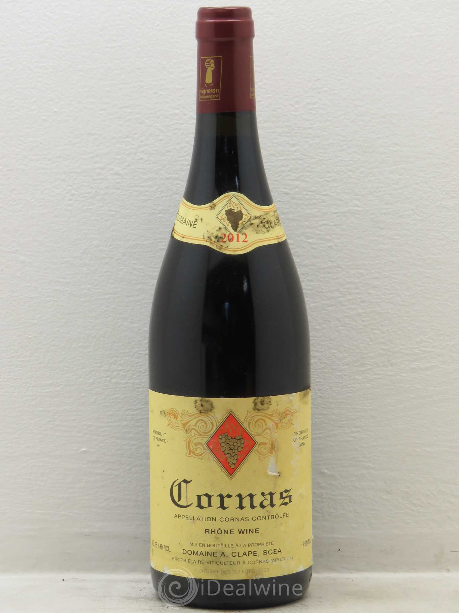 Cornas Auguste Clape 2012 - Lot de 6 bouteilles - 0