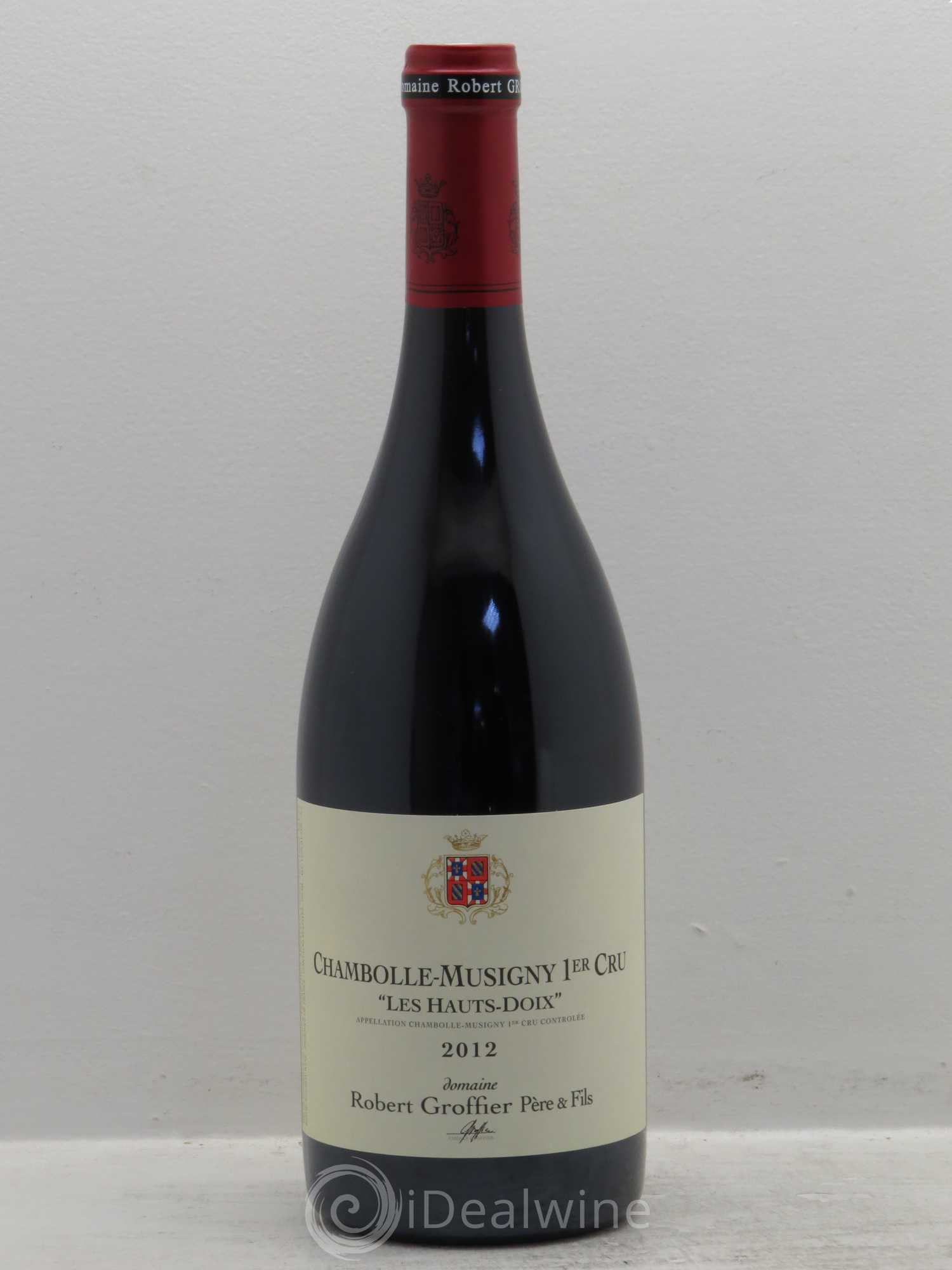 Chambolle-Musigny 1er Cru Les Hauts Doix Robert Groffier Père & Fils (Domaine) 2012 - Lot de 1 bouteille - 0