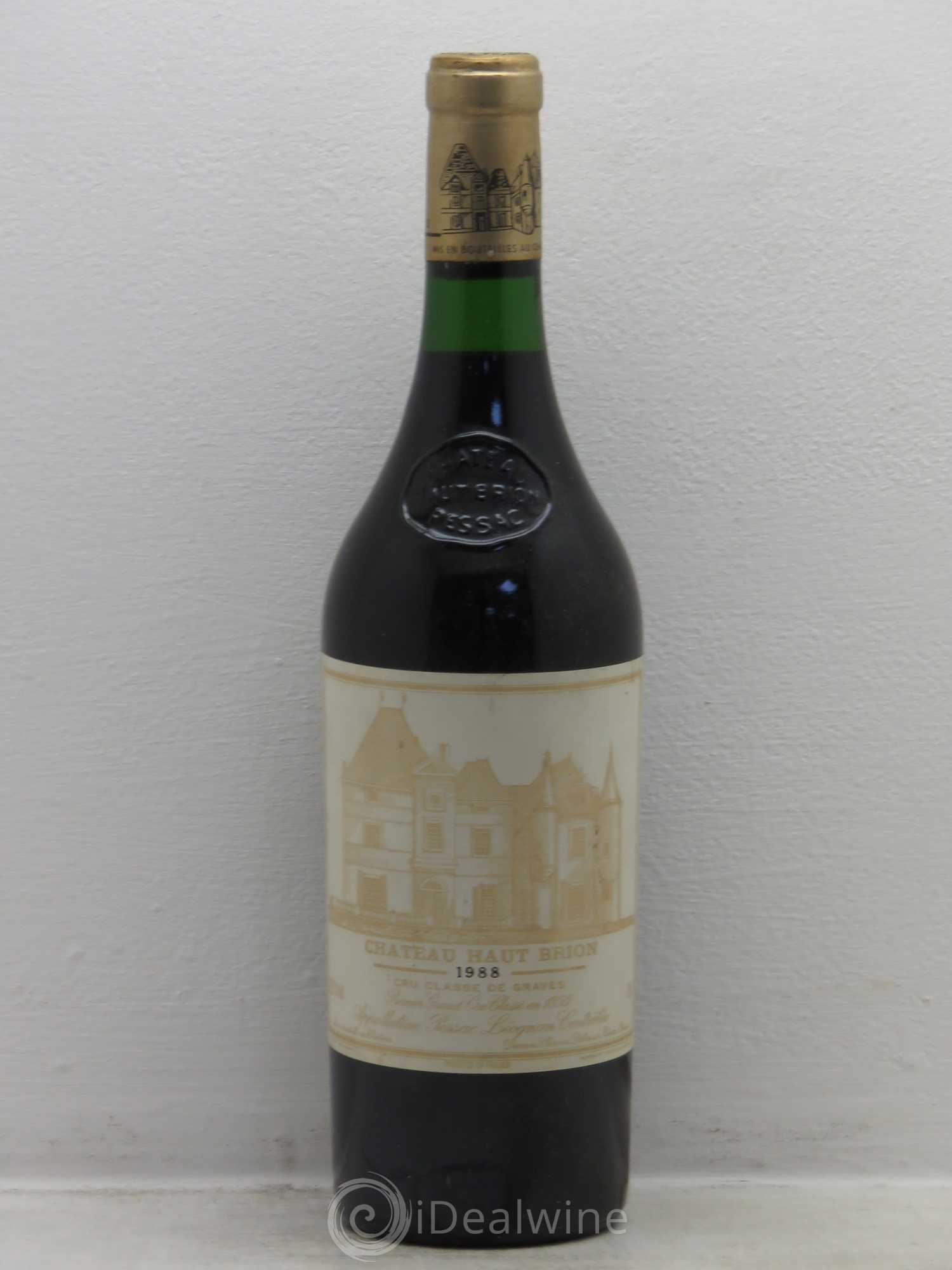 Château Haut Brion 1er Grand Cru Classé 1988 - Lot de 1 bouteille - 0