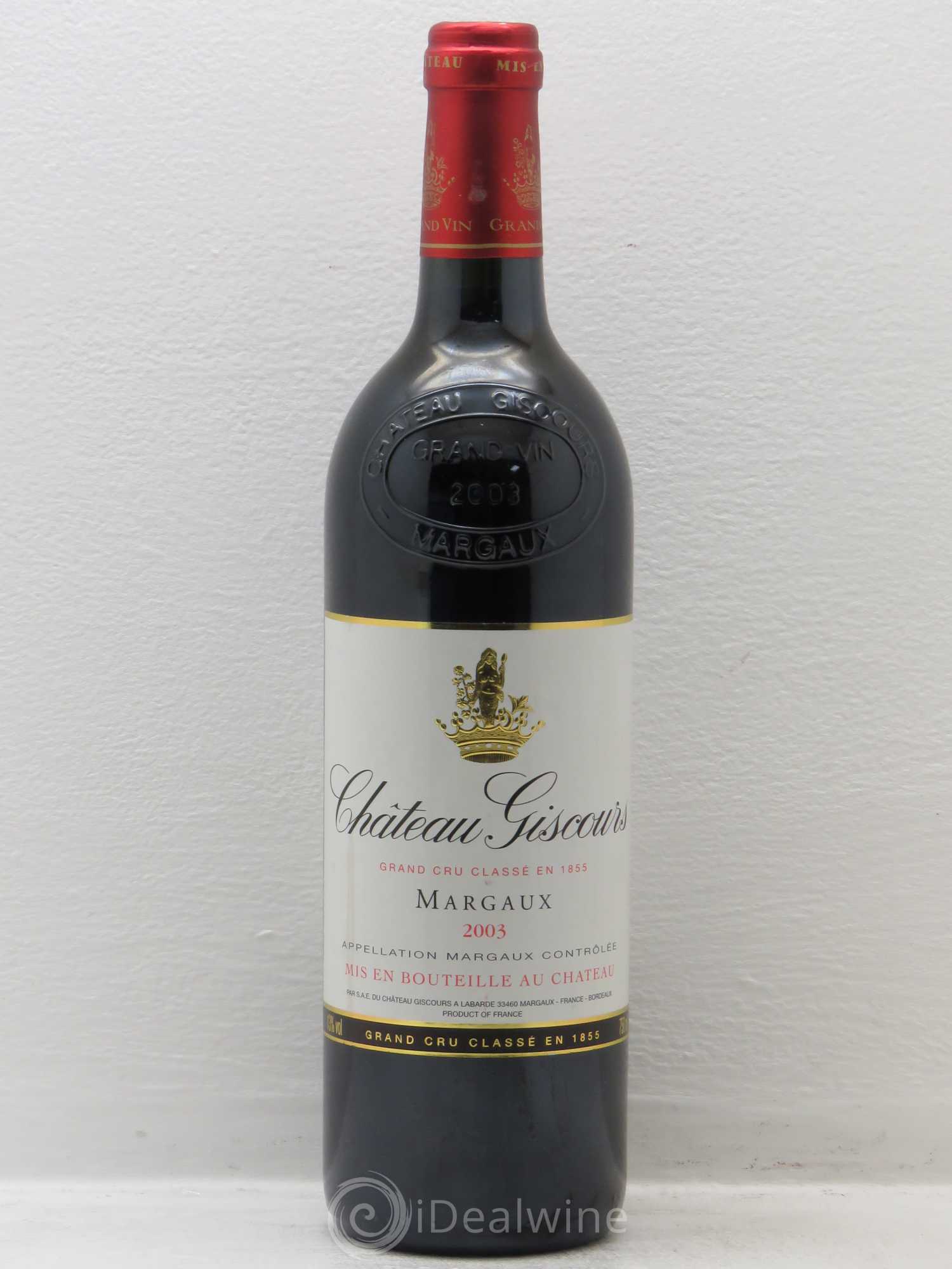 Château Giscours 3ème Grand Cru Classé (sans prix de réserve) 2003 - Lot de 1 bouteille - 0