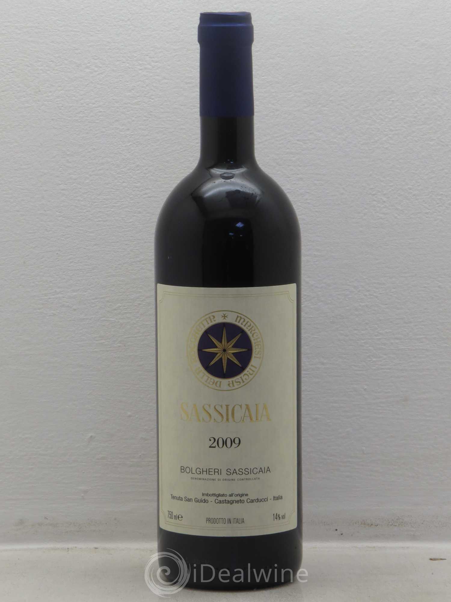 Bolgheri DOC Sassicaia Tenuta San Guido (sans prix de réserve) 2009 - Lot de 1 bouteille - 0